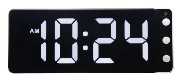 Table/Wall Clock 27.2x10.8x3cm-LED-ABS-NeXtime 'Digital Clock' - Goat Corp