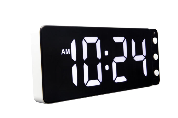 Table/Wall Clock 27.2x10.8x3cm-LED-ABS-NeXtime 'Digital Clock' - Goat Corp