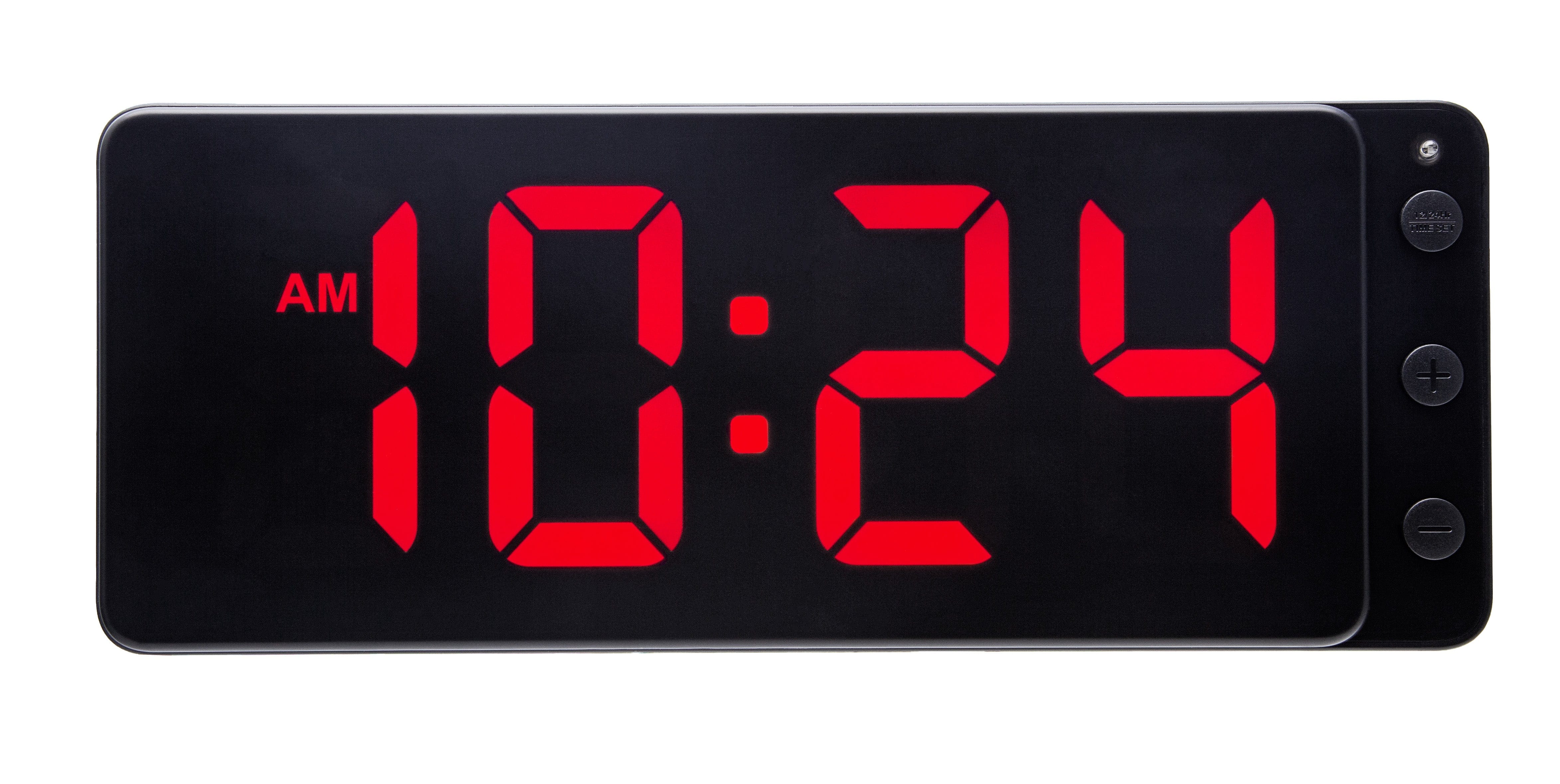 Table/Wall Clock 27.2x10.8x3cm-LED-ABS-NeXtime 'Digital Clock' - Goat Corp