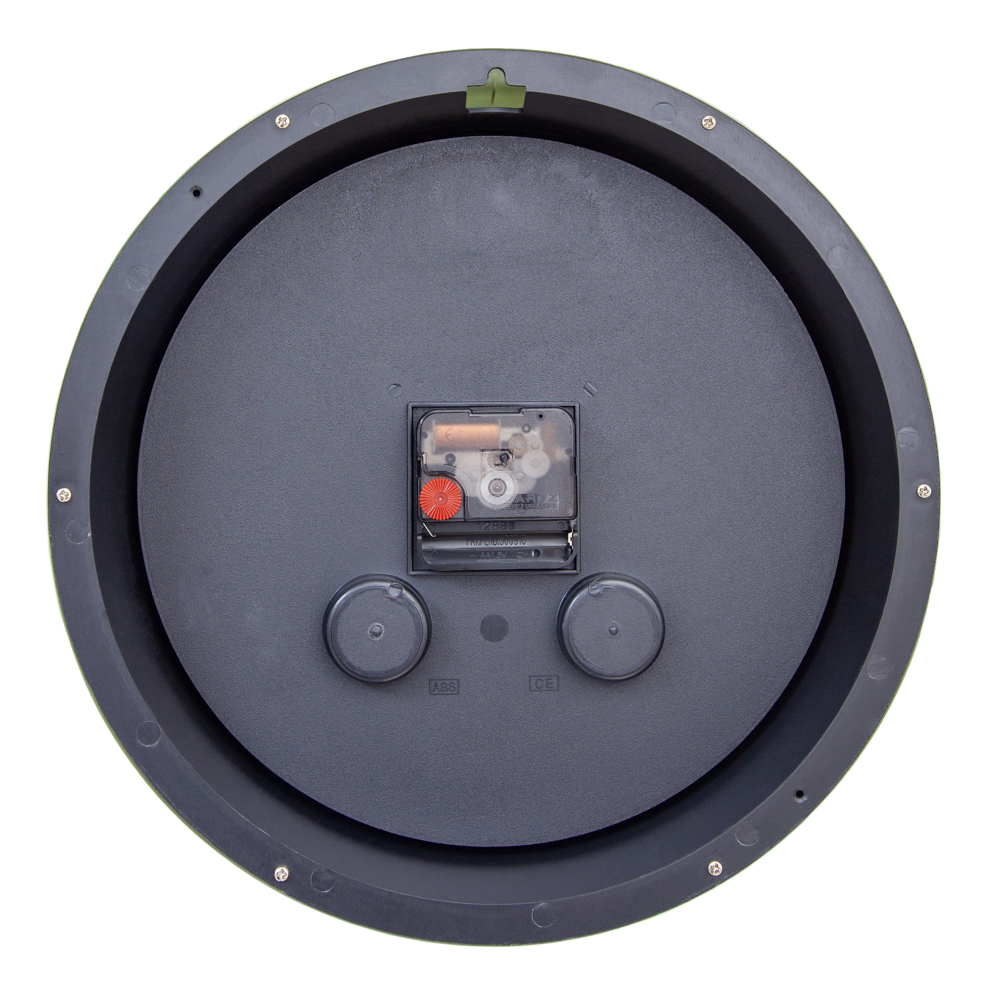 Wall Clock 30.5cm-Silent-ABS-NeXtime 'Golden Hour Wall' - Goat Corp