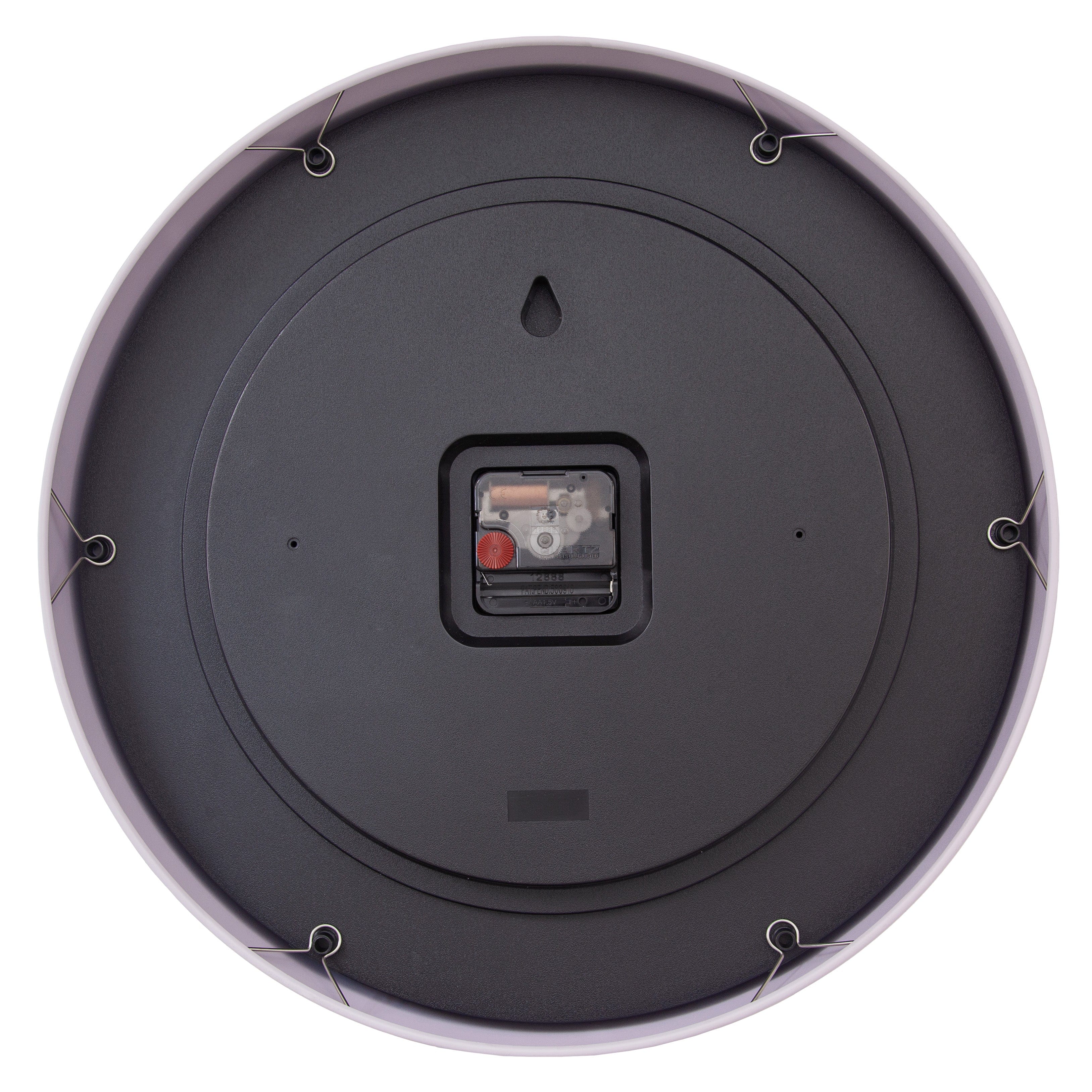 Wall clock 40cm-Silent-Metal-NeXtime 'Berlin L' - Goat Corp