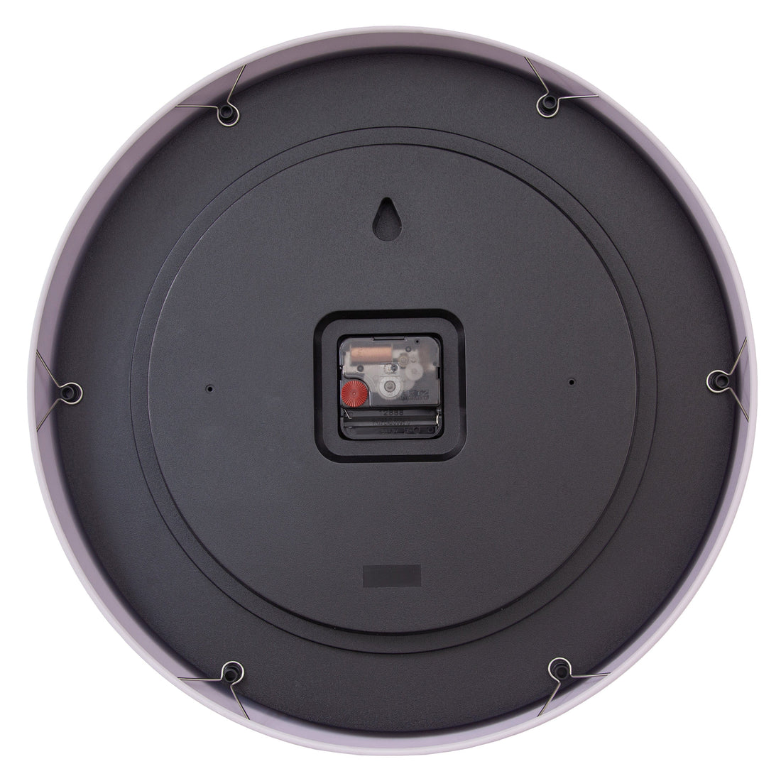 Wall clock 40cm-Silent-Metal-NeXtime 'Berlin L' - Goat Corp