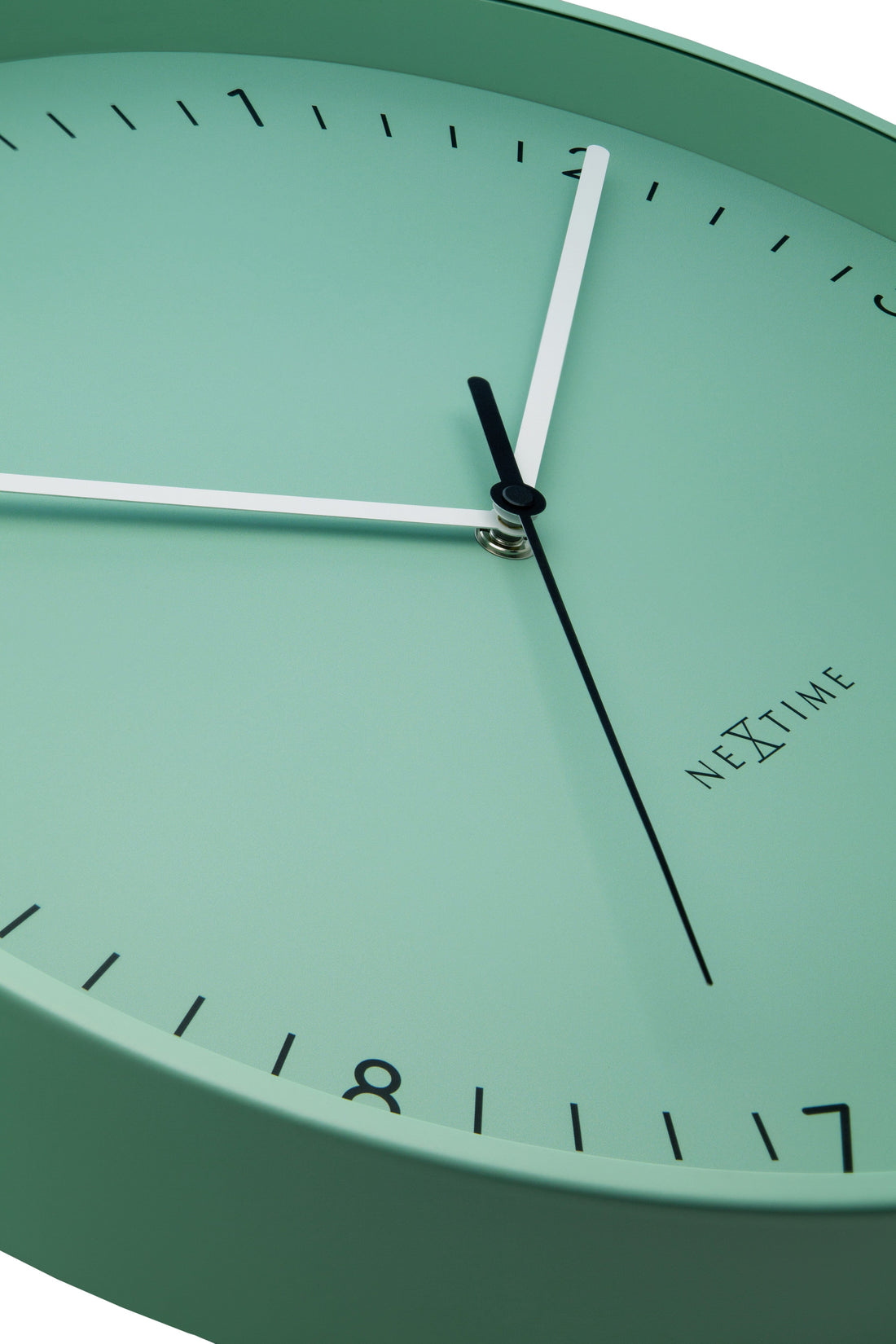 Wall clock 40cm-Silent-Metal-NeXtime 'Berlin L' - Goat Corp