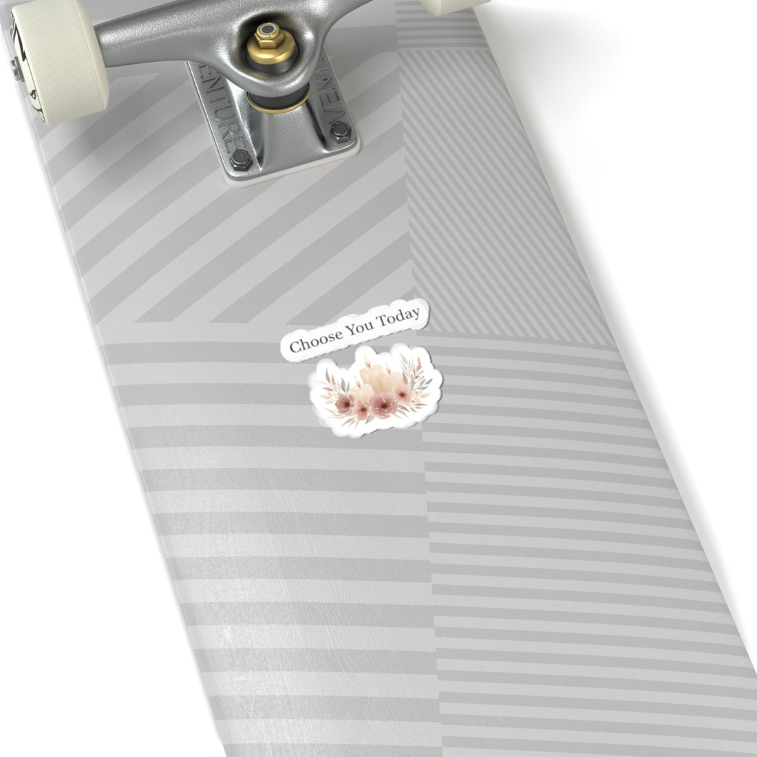 Choose You Today Sticker | Self-Love Valentine, Self Care Floral Kiss-Cut