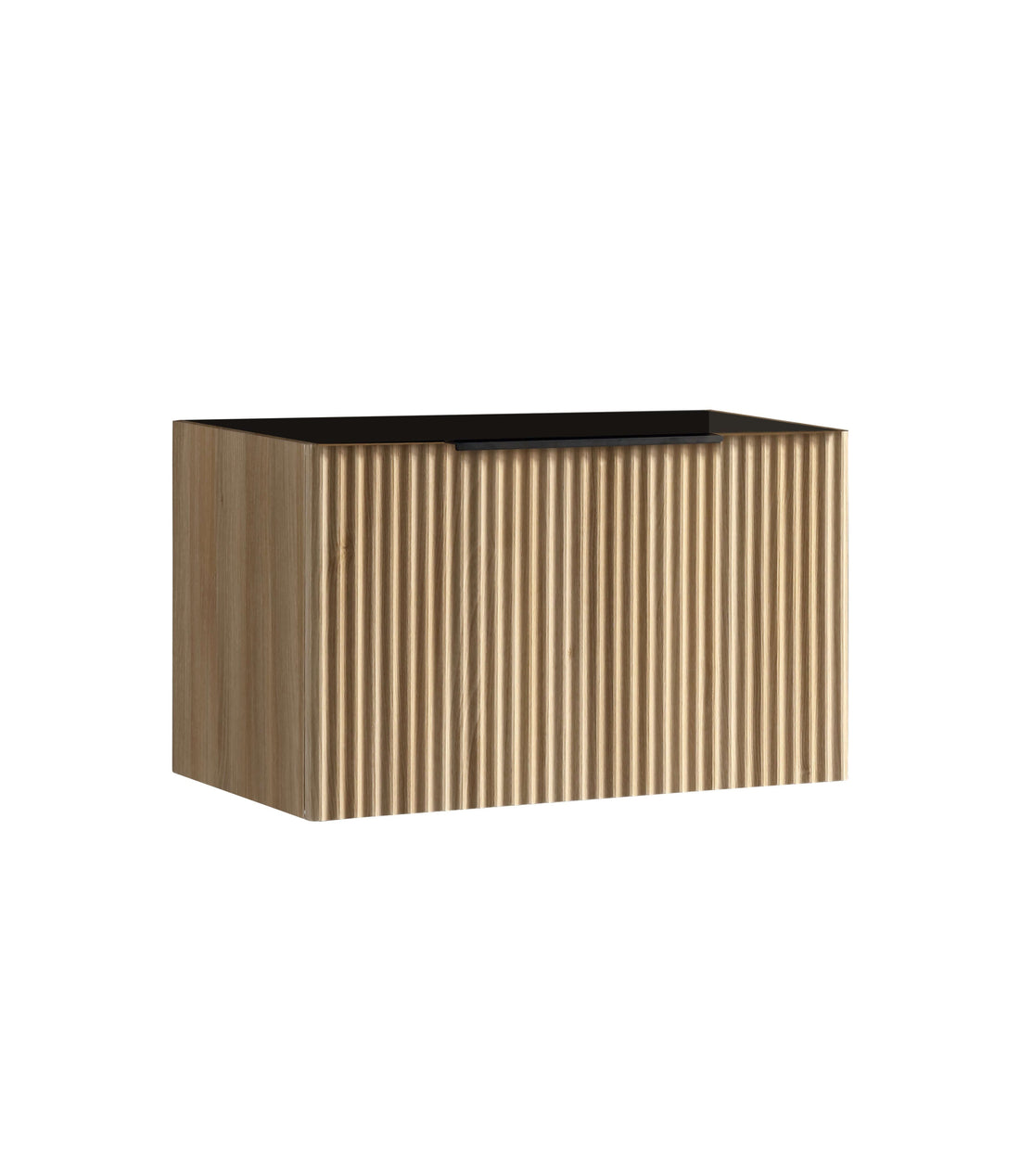 Wiesbaden Ribella onderkast met 1 lade, 80x45 cm in natuurlijk eikenhout