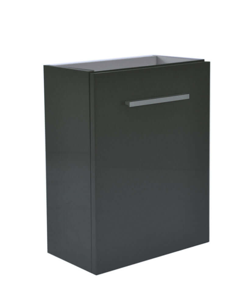 Zenti fonteinkast 40 x 22 cm hoogglans grijs