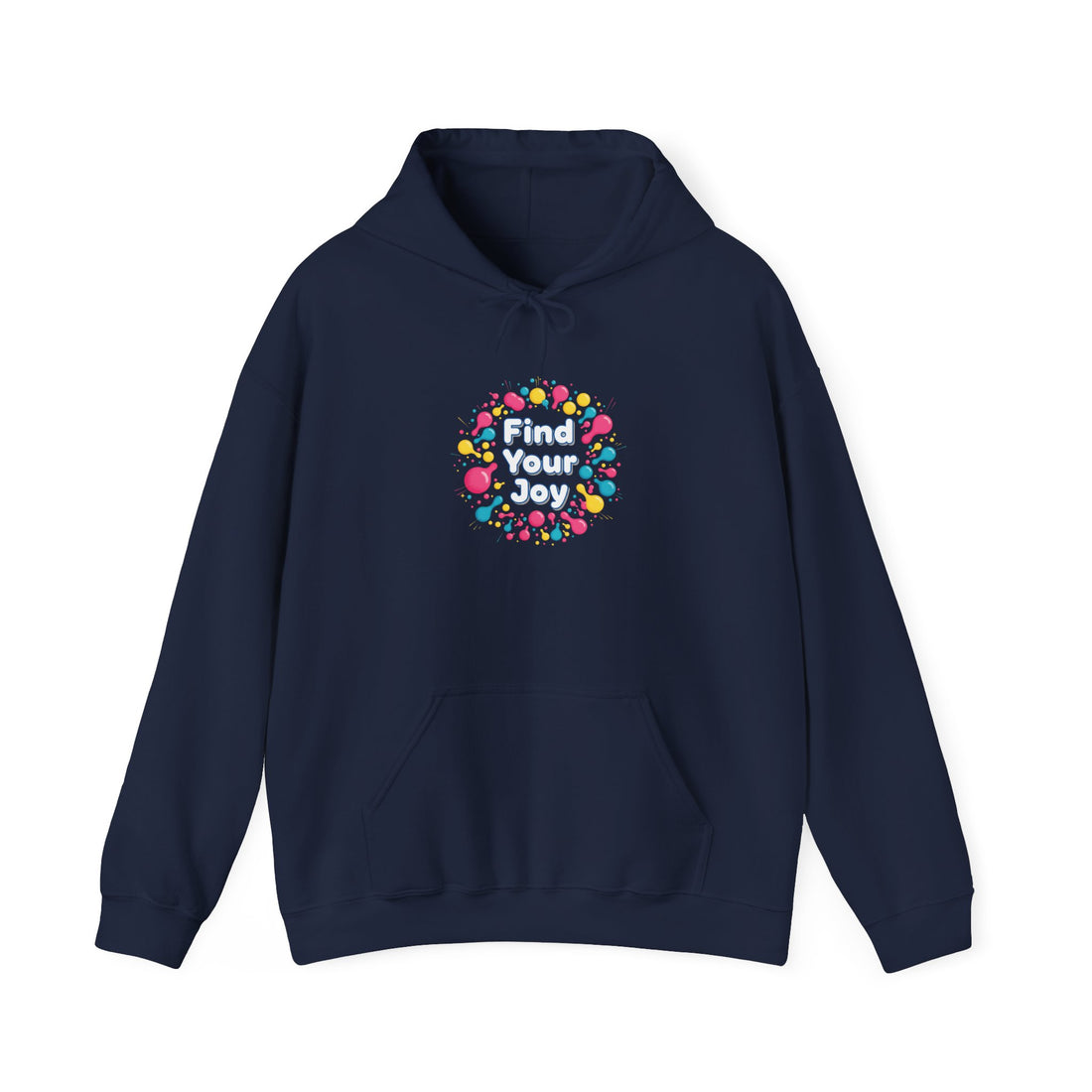 Find Your Joy Hoodie | dopamine items, neon squiggle art