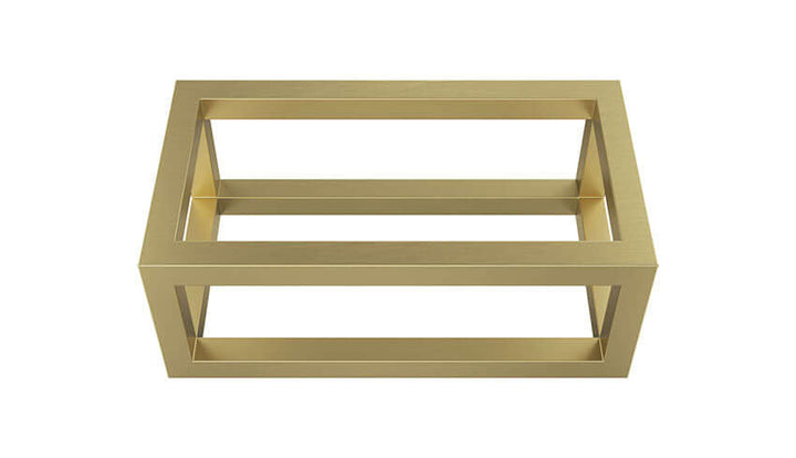 Wiesbaden Nick Frame voor Fontein 39,5x15x21,5 cm Geborsteld Messing