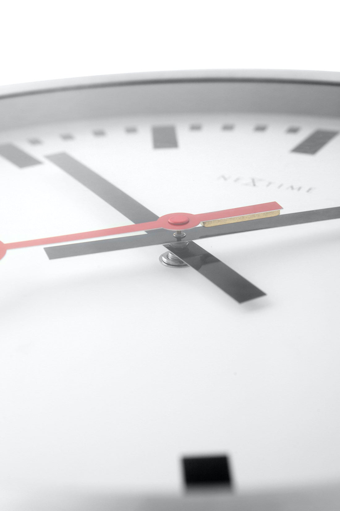 Wall clock/Table clock  - Aluminum  - 'Station Stripe' - Goat Corp