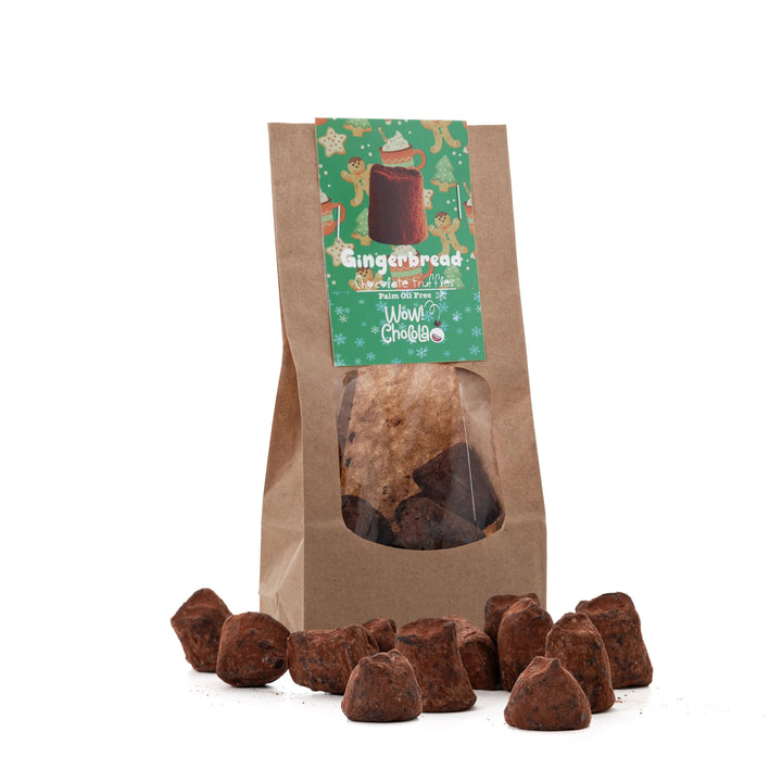 Gingerbread Chocolate Truffles - Christmas Edition - Biodegradable bag 130g - Goat Corp