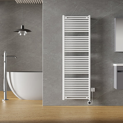 Elara elektrische radiator Smart WiFi 181,7 x 60 cm glans wit