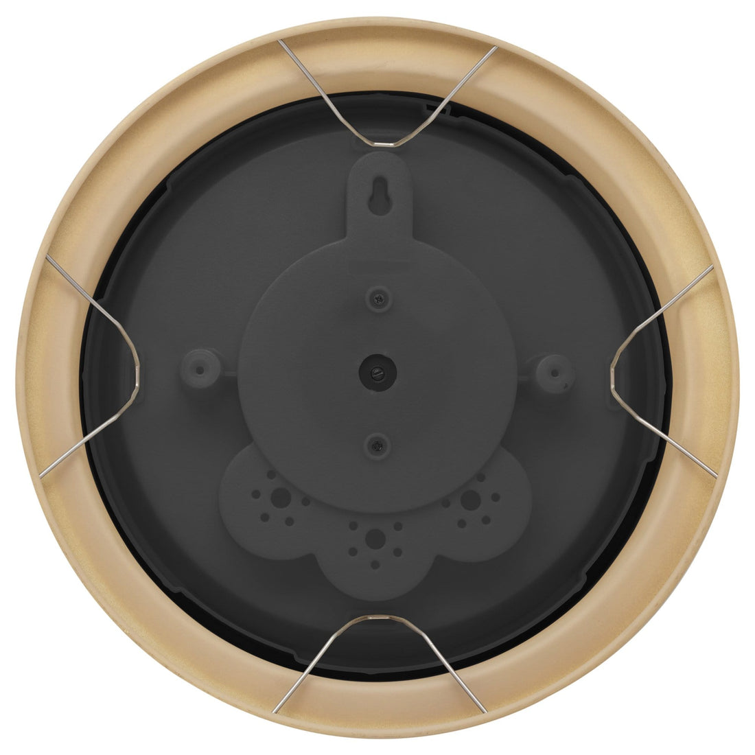 Weatherproof Barometer - 22cm - Metal - Galvanized  Orchid - Goat Corp