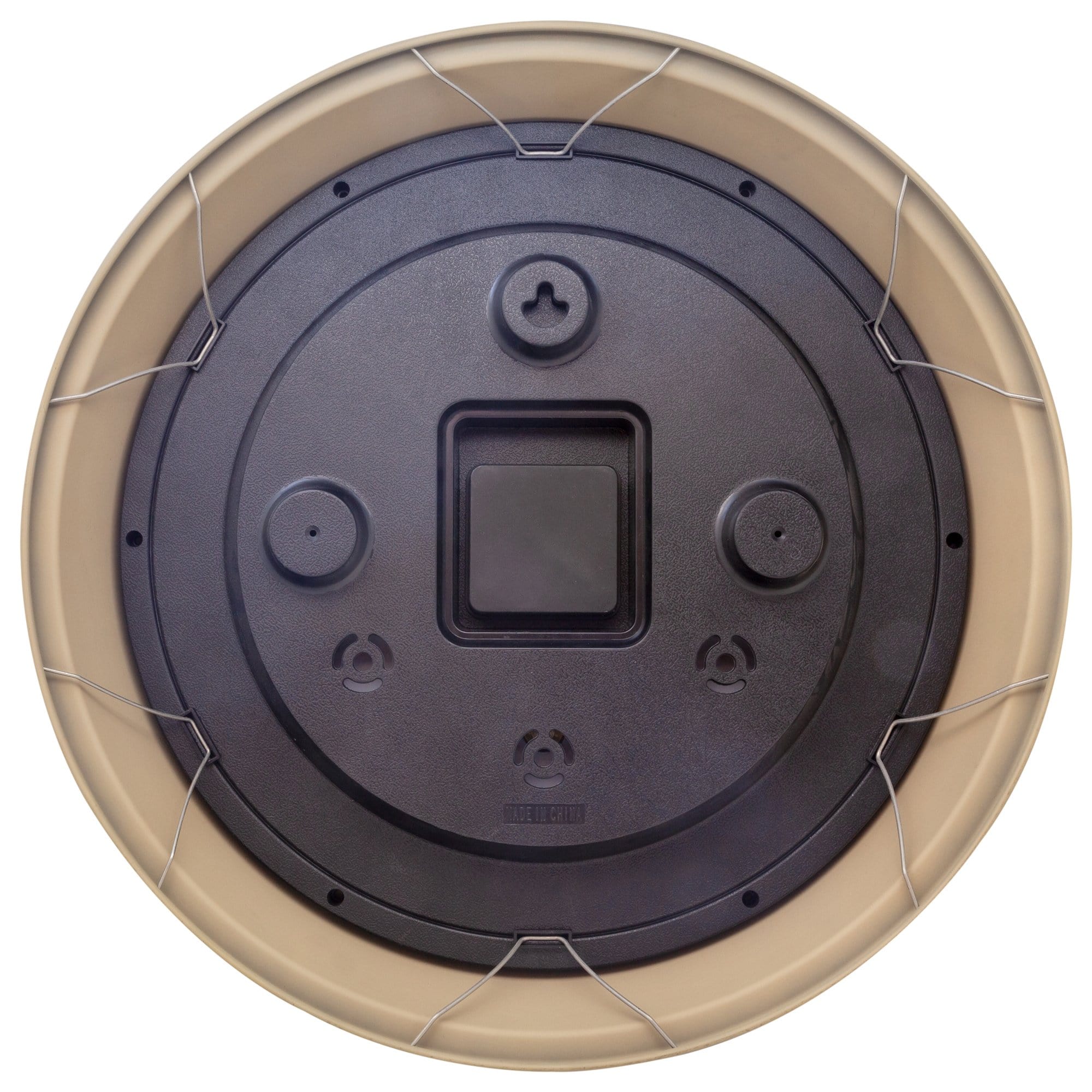 Weatherstation - Wall clock - Weatherproof - 40.5 cm - Metal -  Hyacinth - Goat Corp