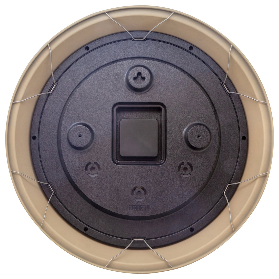 Weatherstation - Wall clock - Weatherproof - 40.5 cm - Metal -  Hyacinth - Goat Corp