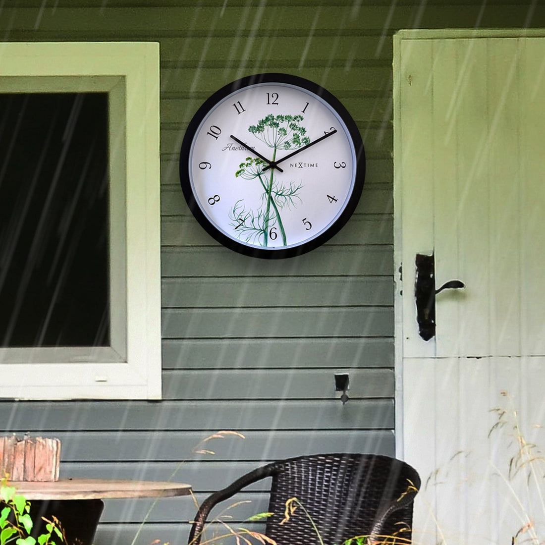Weatherproof Outdoor clock - 30.5 cm - Anethium - Goat Corp