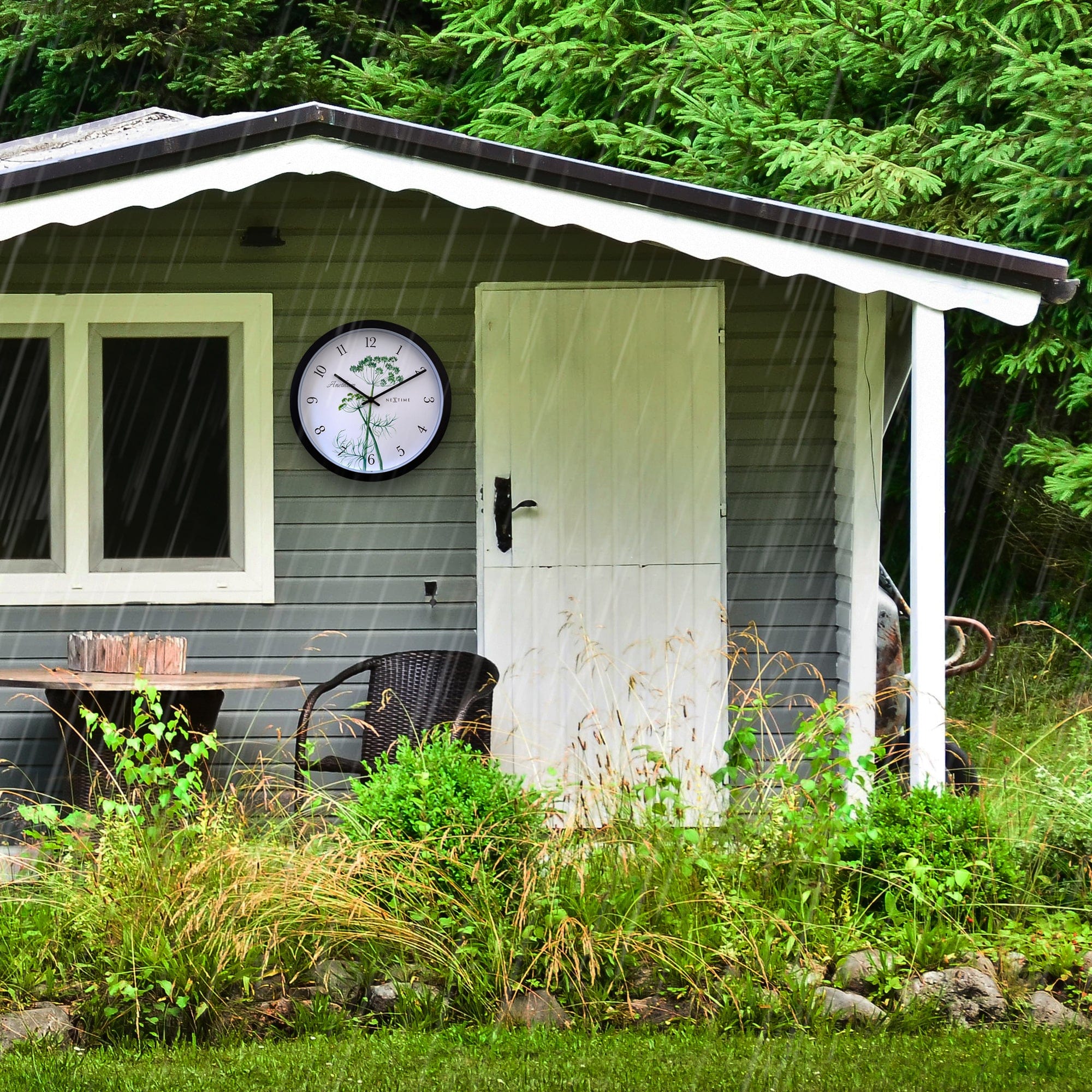 Weatherproof Outdoor clock - 30.5 cm - Anethium - Goat Corp