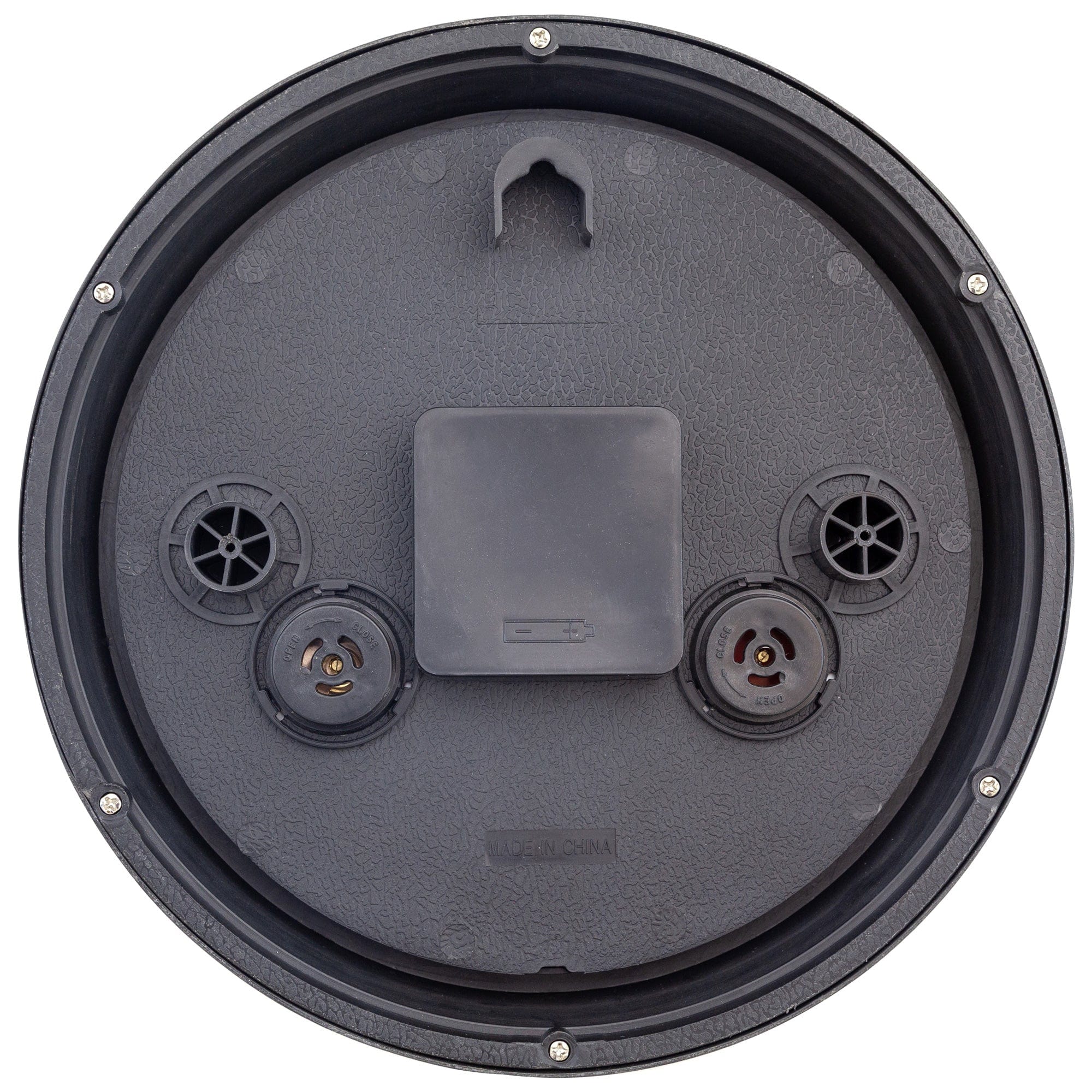 Weatherstation - Wall clock - 23.5 cm -weatherproof - Jasmine - Goat Corp