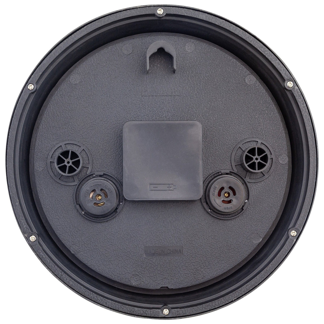 Weatherstation - Wall clock - 23.5 cm -weatherproof - Jasmine - Goat Corp