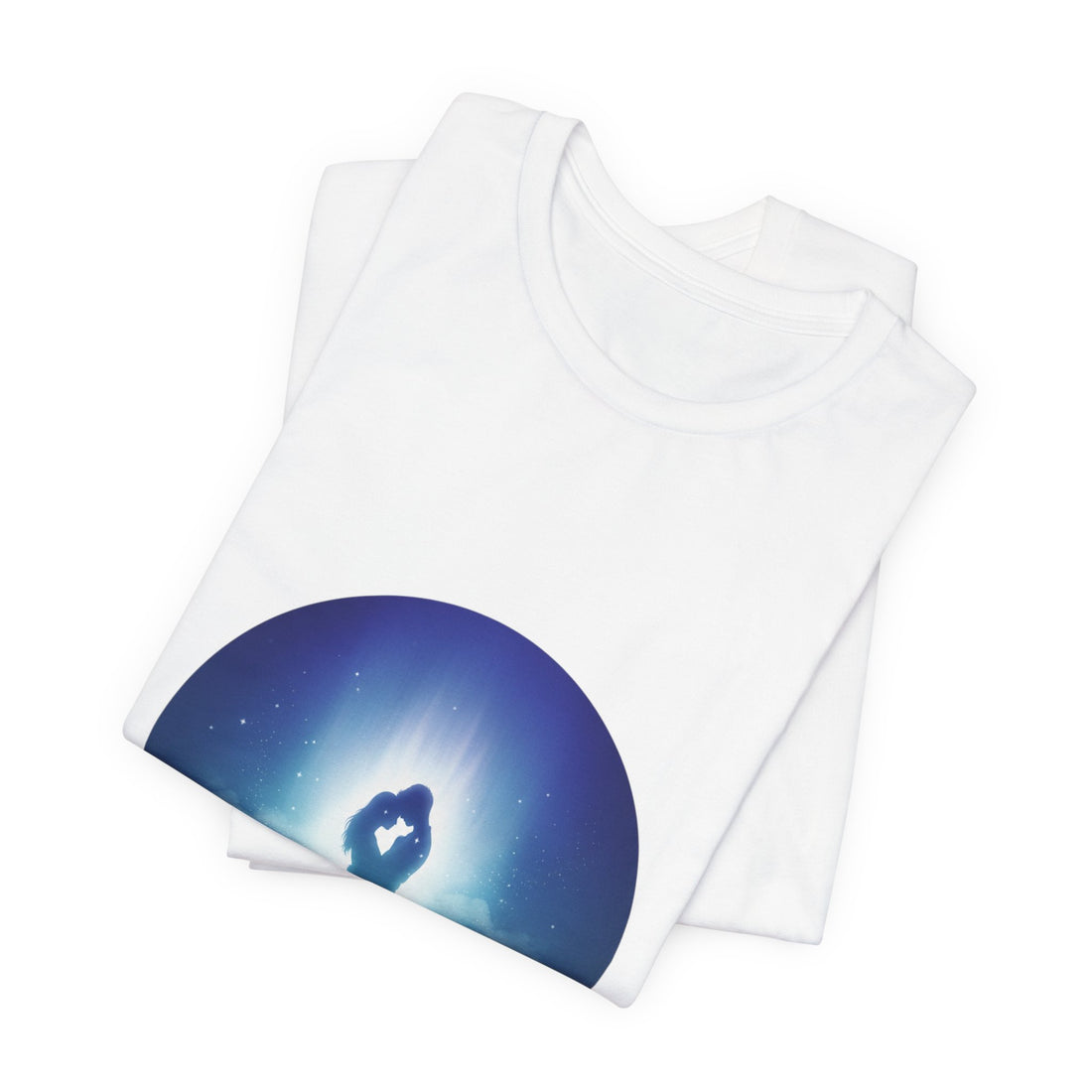 Afterlight Night Bloom Tee | Cosmic Floral, Luminous Plant Design