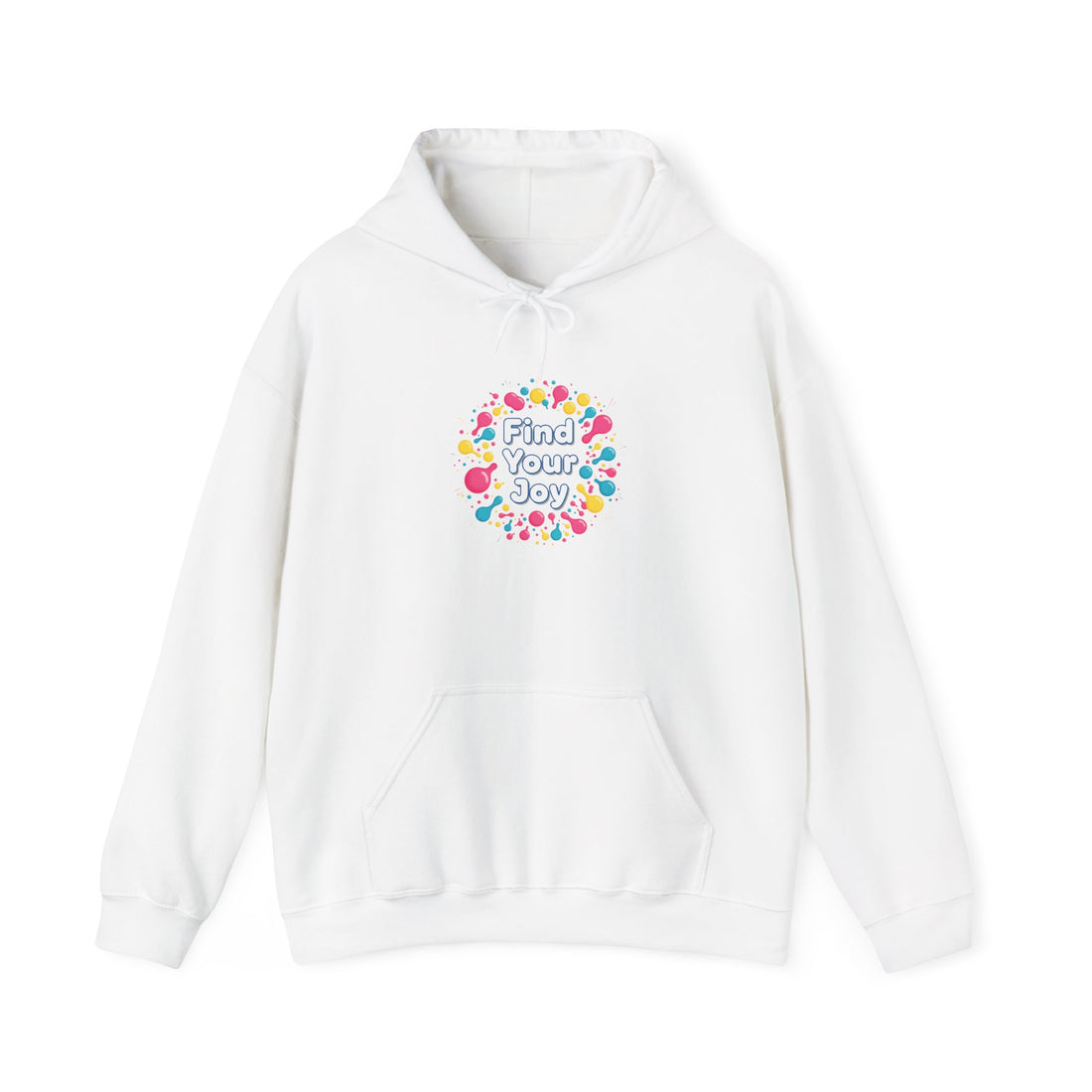 Find Your Joy Hoodie | dopamine items, neon squiggle art