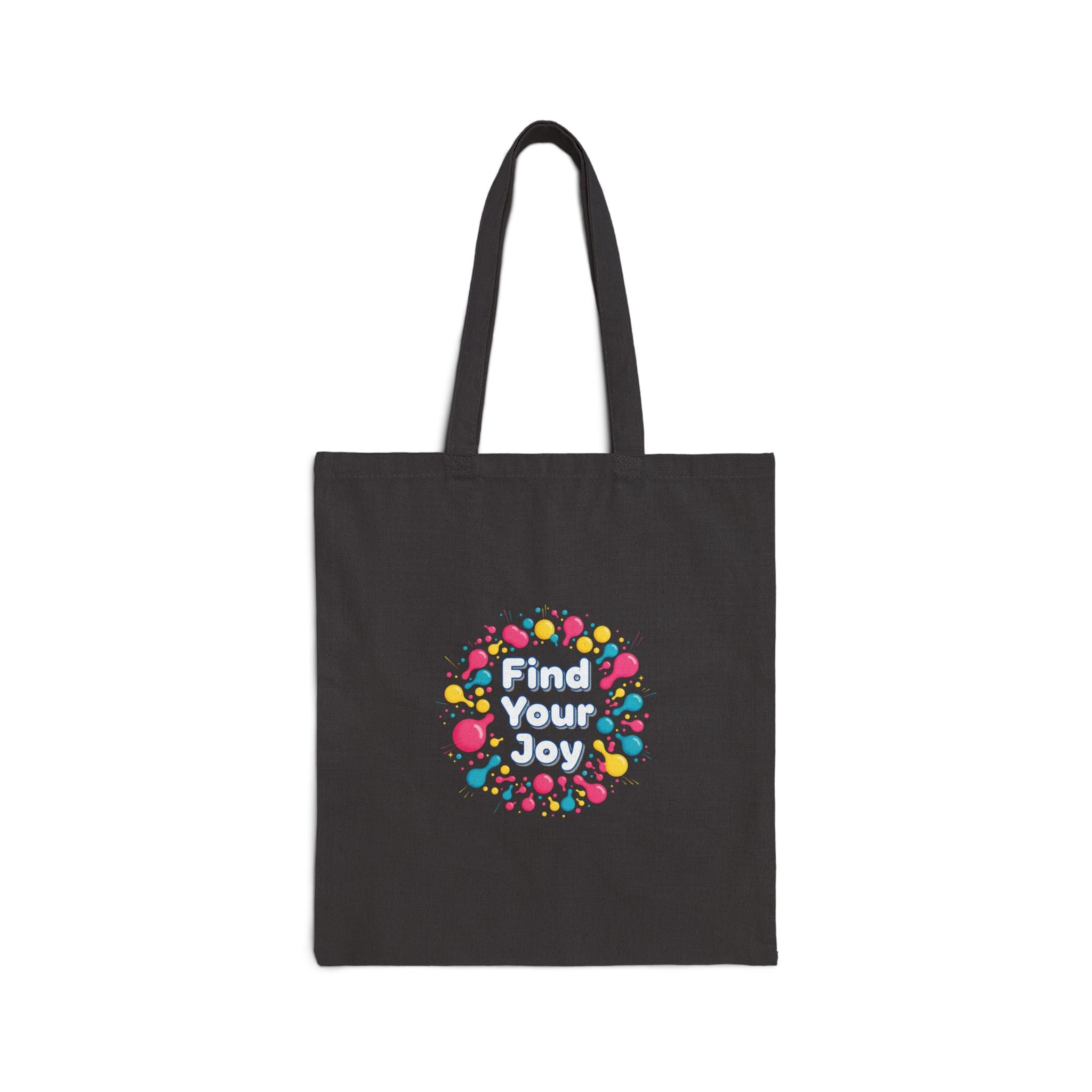 Find Your Joy Tote | Dopamine Decor, Neon Gradient Squiggle Art
