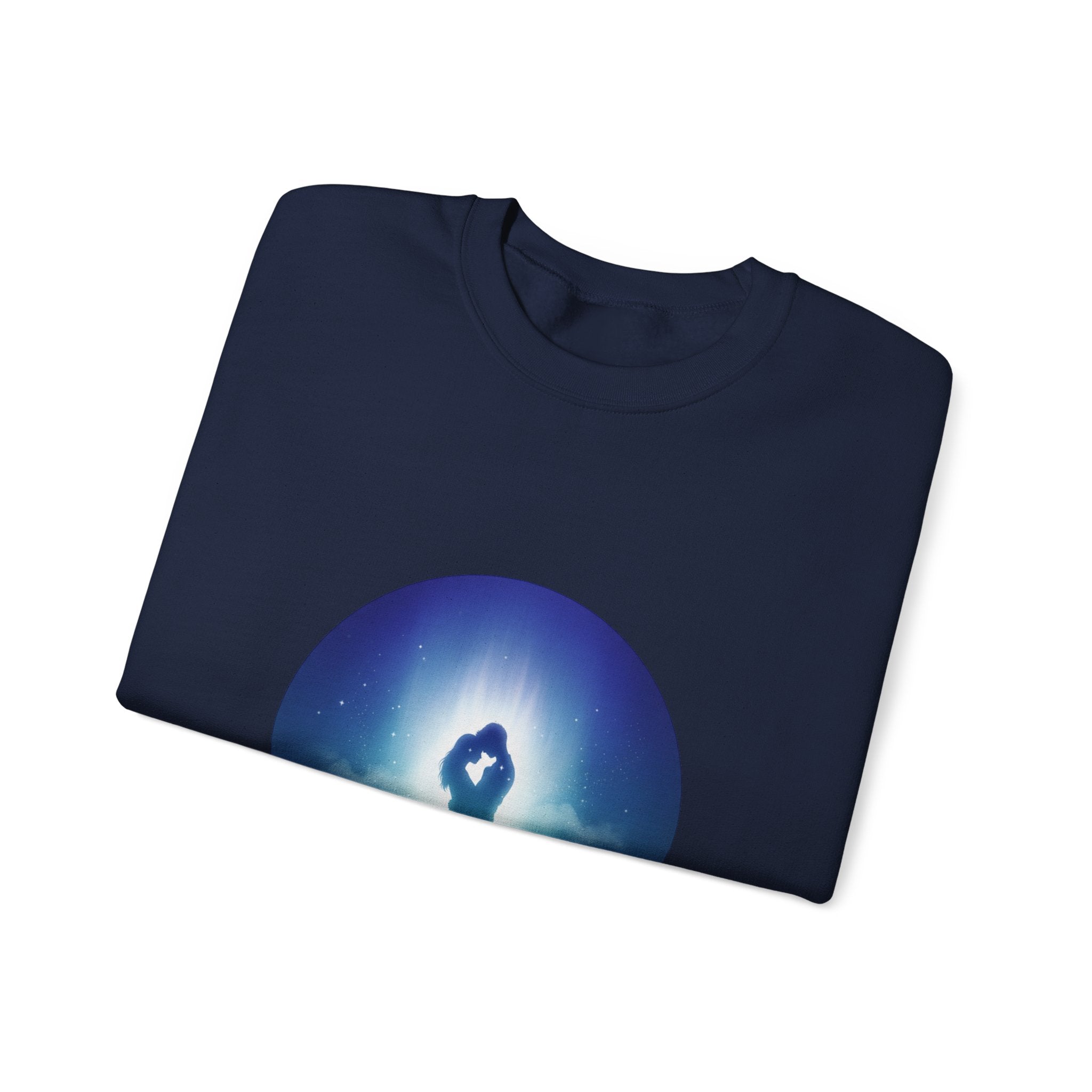 Afterlight Nightscape Crewneck Sweatshirt | luminous, cinematic glow