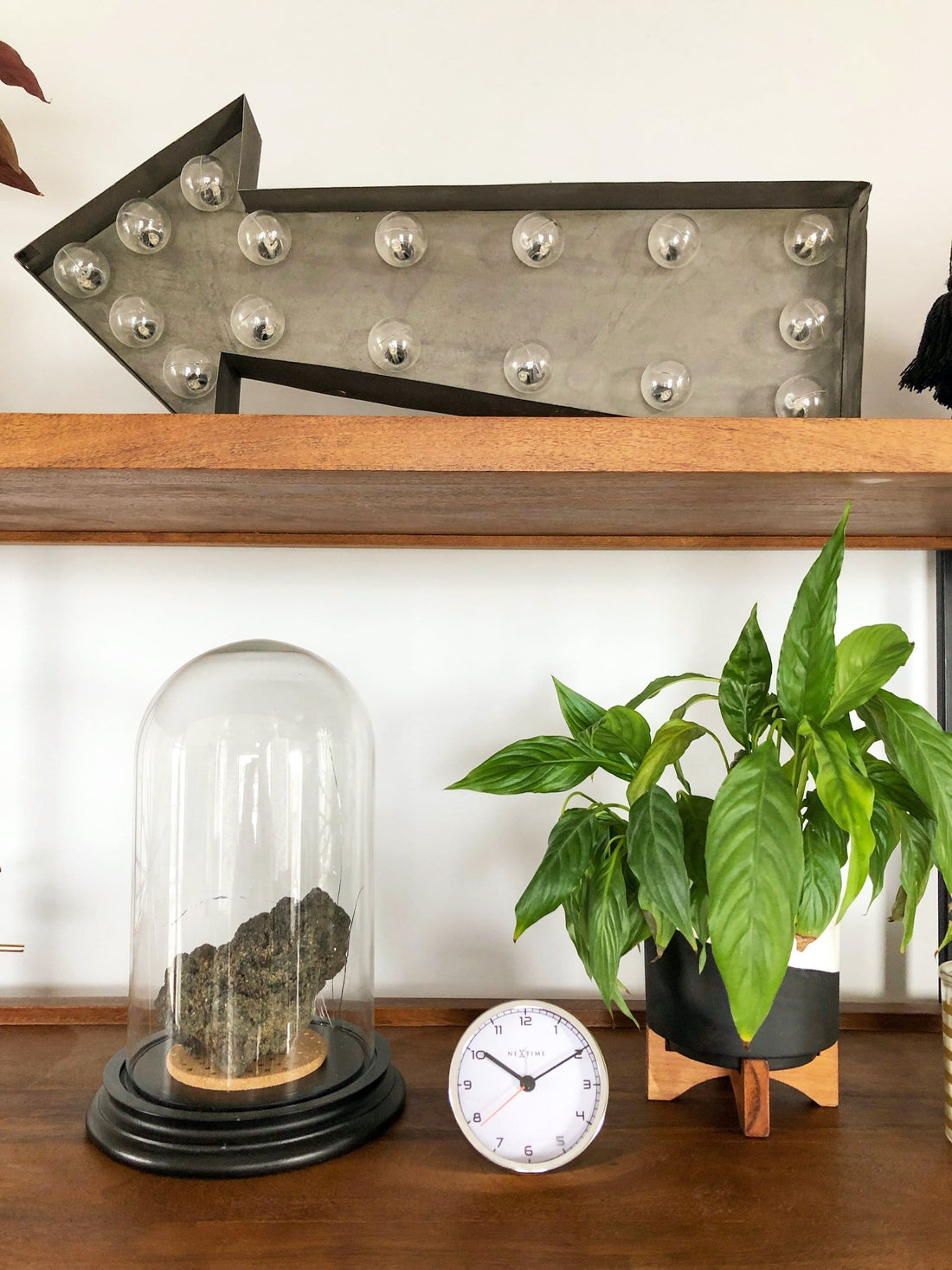 Alarm clock - 9 x 9 x 7.5 cm - Metal - 'Company Alarm' - Goat Corp