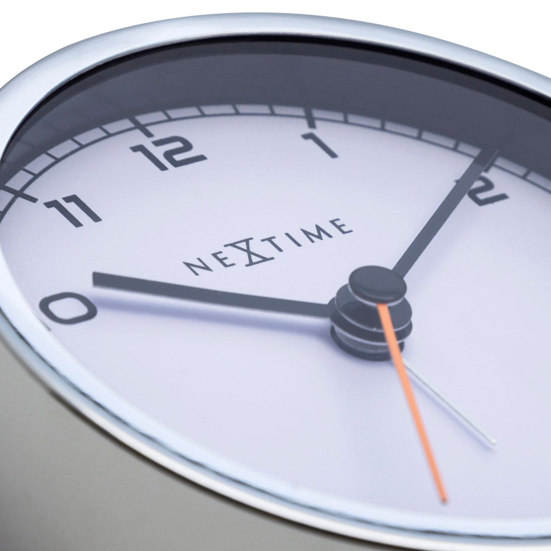 Alarm clock - 9 x 9 x 7.5 cm - Metal - 'Company Alarm' - Goat Corp