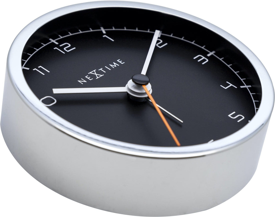 Alarm clock - 9 x 9 x 7.5 cm - Metal - 'Company Alarm' - Goat Corp