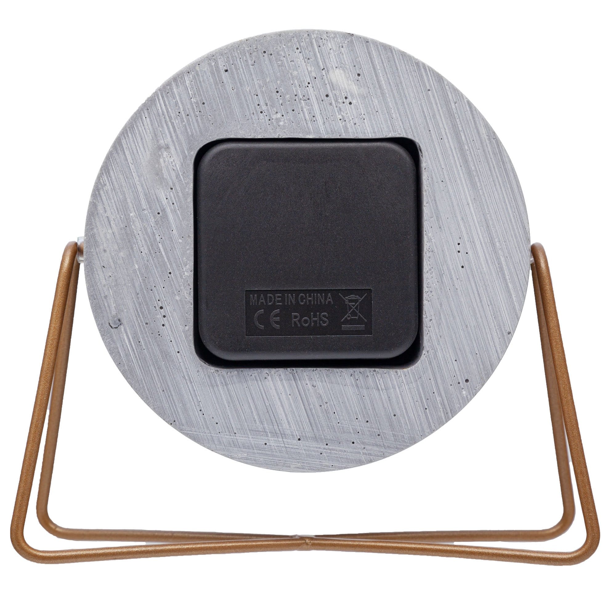 Table clock - 17.5 x 15.5 x 5 cm - Polyresin - Goat Corp