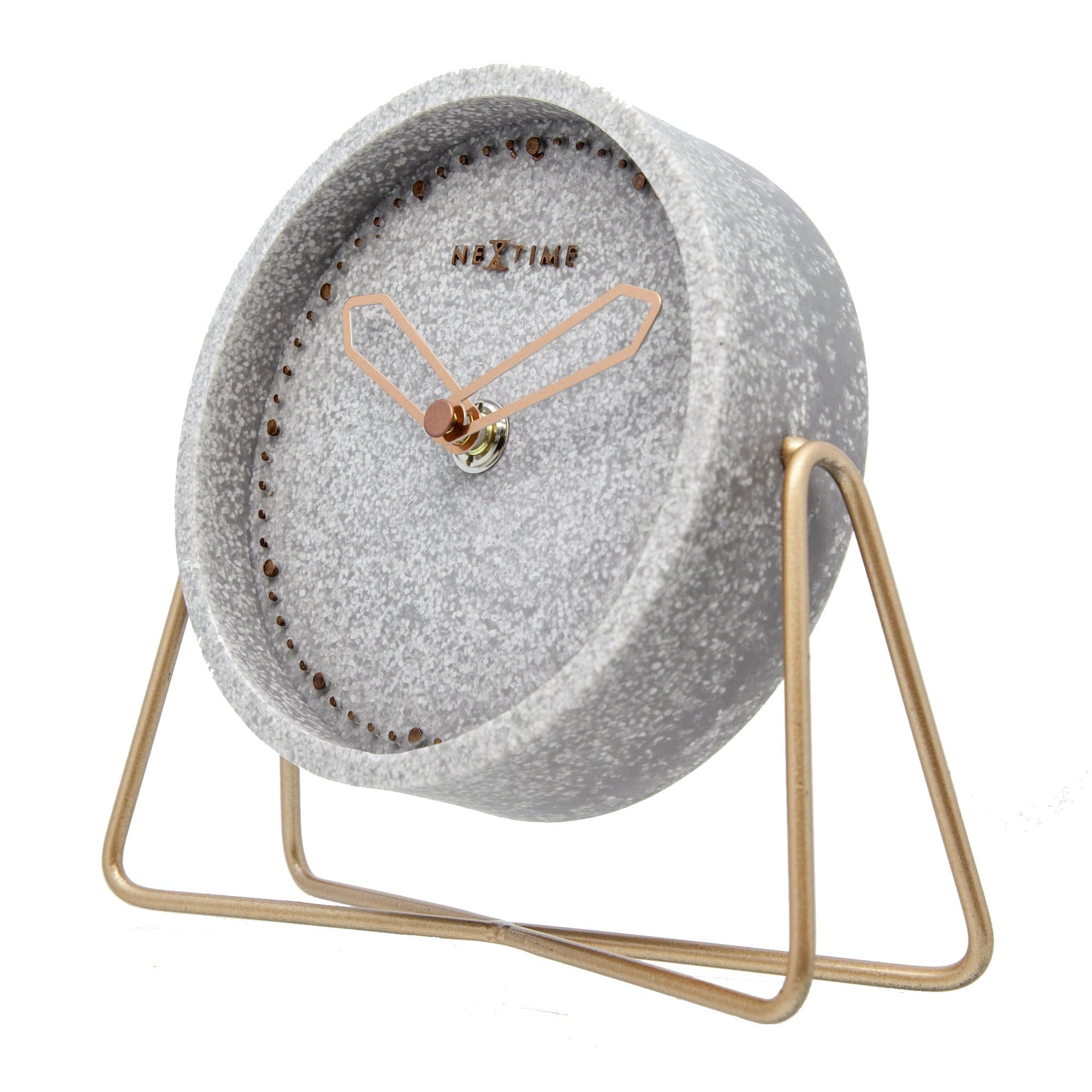 Table clock - 17.5 x 15.5 x 5 cm - Polyresin - Goat Corp