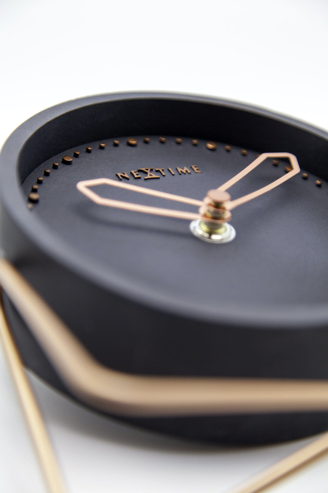 Table clock - 17.5 x 15.5 x 5 cm - Polyresin - Goat Corp