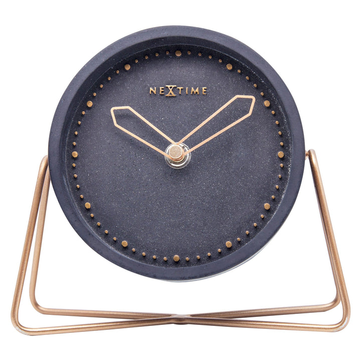 Table clock - 17.5 x 15.5 x 5 cm - Polyresin - Goat Corp