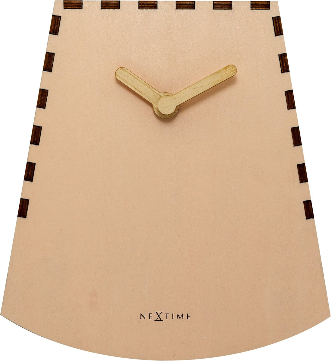 Table clock -  20 cm -Wood - Motion Clock-  'Rocky' - Goat Corp