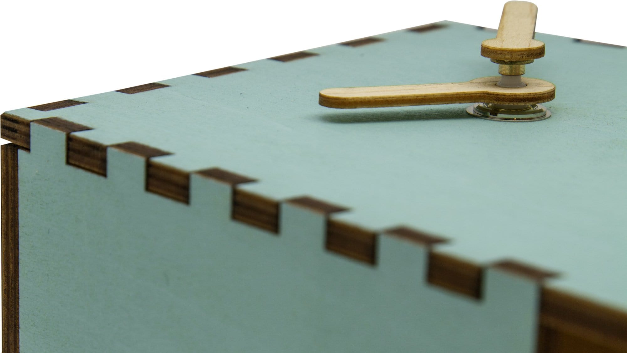 Table clock -  20 cm -Wood - Motion Clock-  'Rocky' - Goat Corp