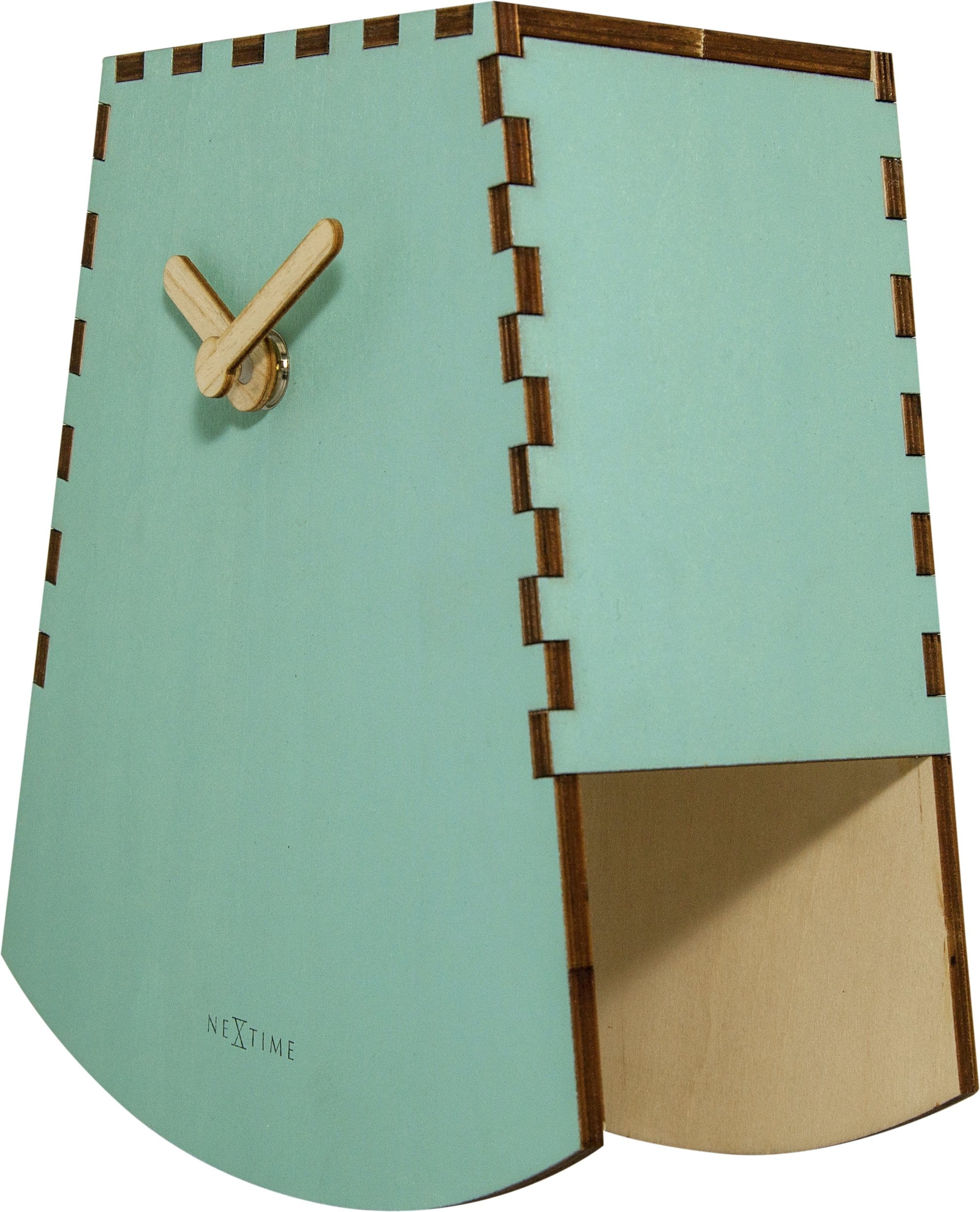 Table clock -  20 cm -Wood - Motion Clock-  'Rocky' - Goat Corp