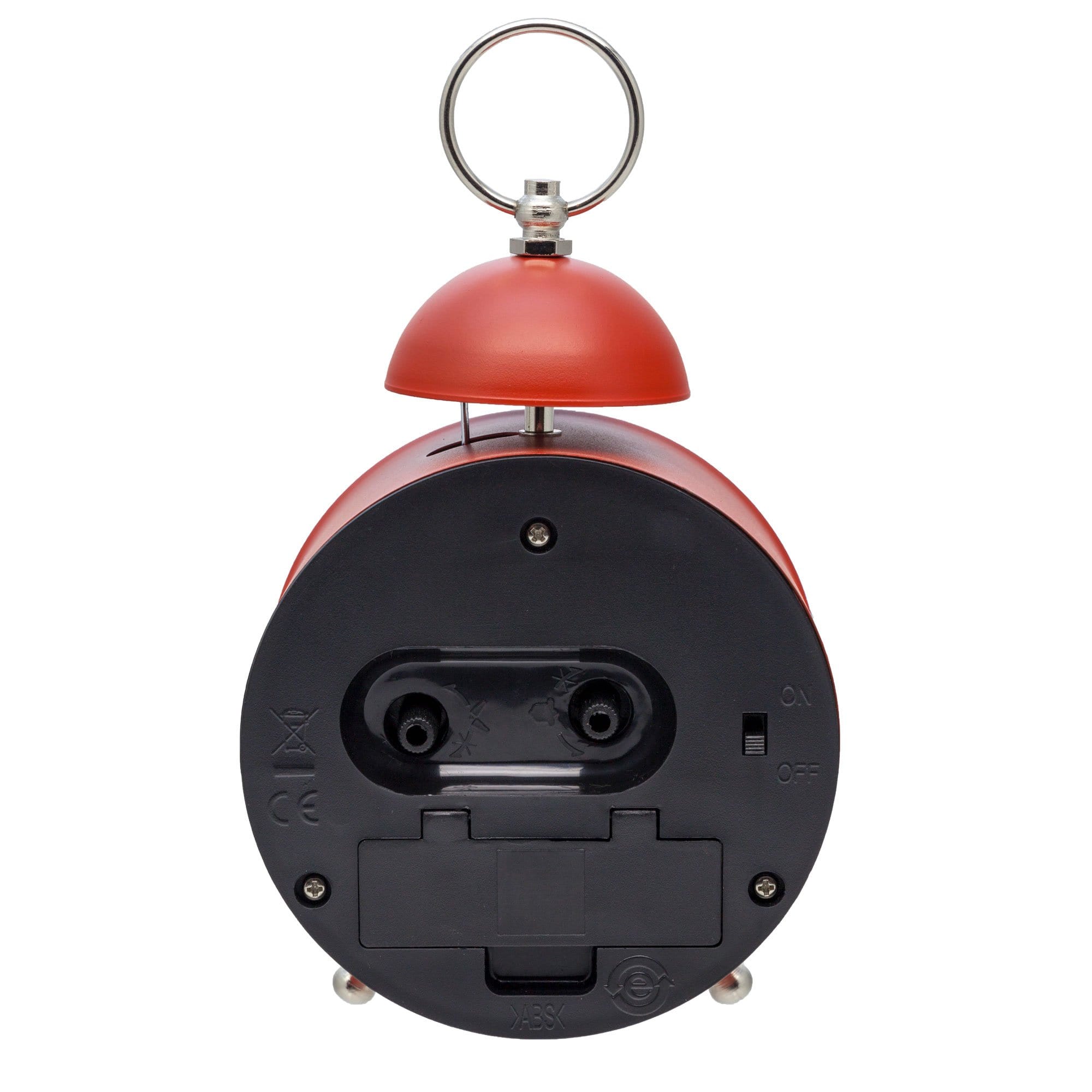 Alarm clock -  16 cm - Metal - Loud Alarm- 'Single Bell' - Goat Corp