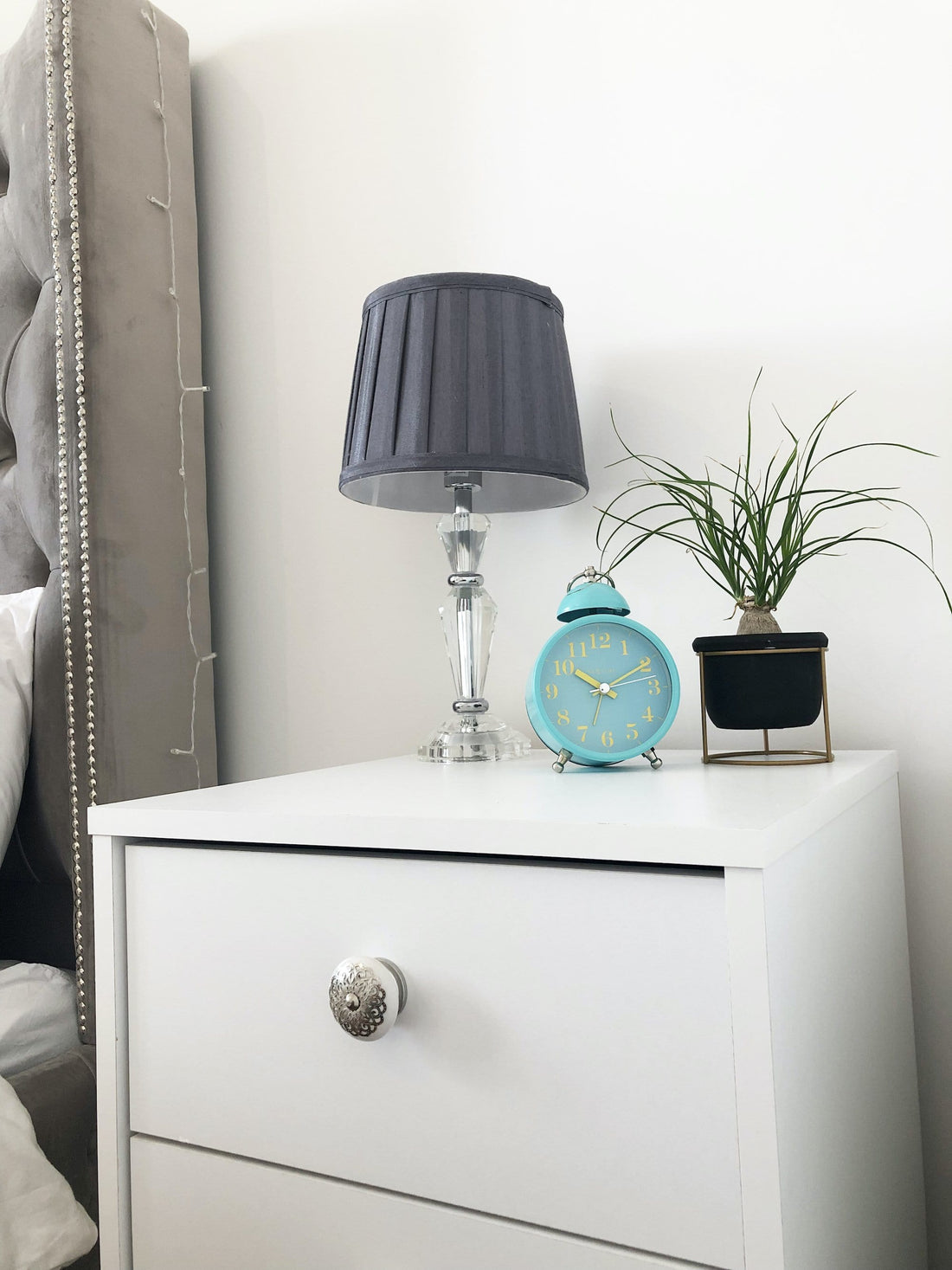 Alarm clock -  16 cm - Metal - Loud Alarm- 'Single Bell' - Goat Corp