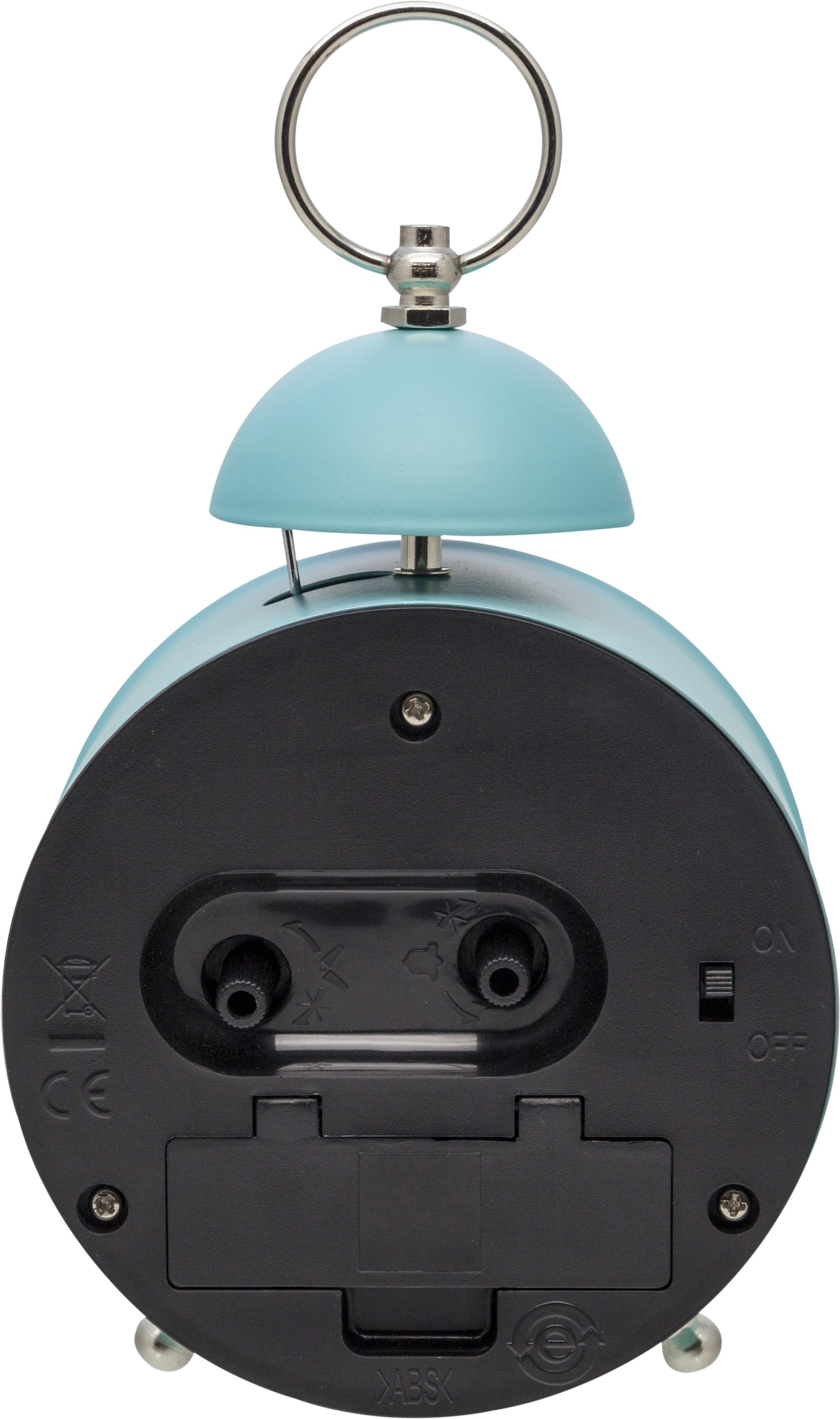 Alarm clock -  16 cm - Metal - Loud Alarm- 'Single Bell' - Goat Corp