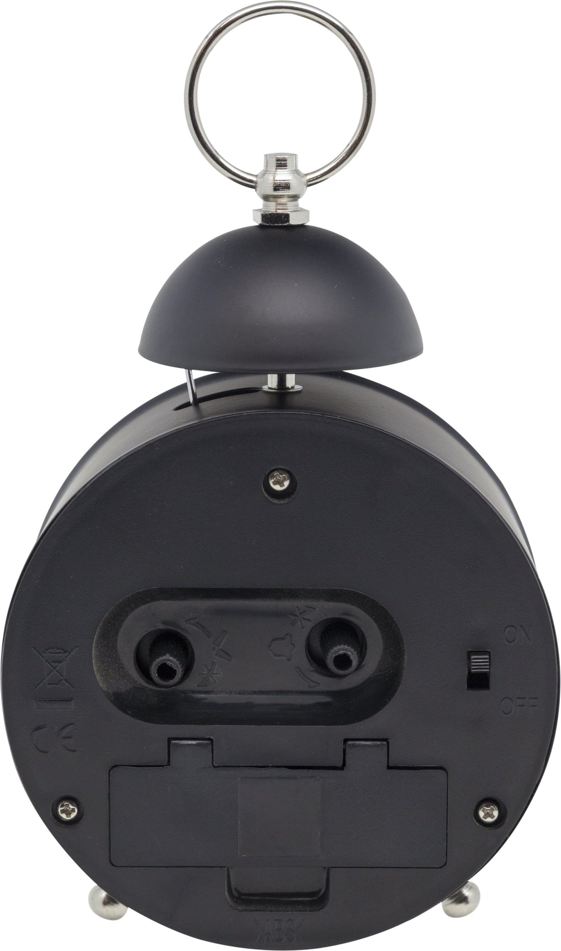 Alarm clock -  16 cm - Metal - Loud Alarm- 'Single Bell' - Goat Corp