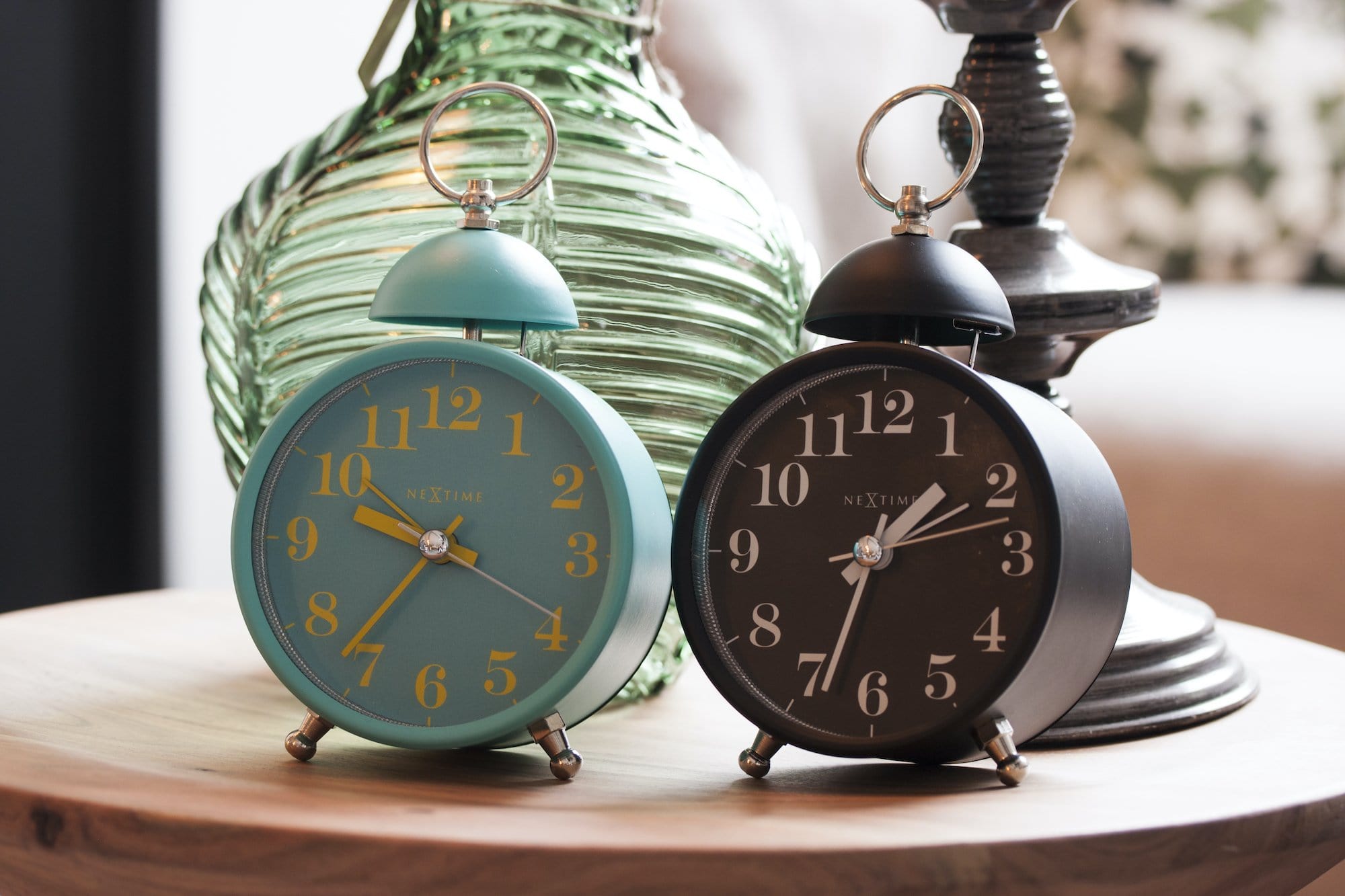 Alarm clock -  16 cm - Metal - Loud Alarm- 'Single Bell' - Goat Corp