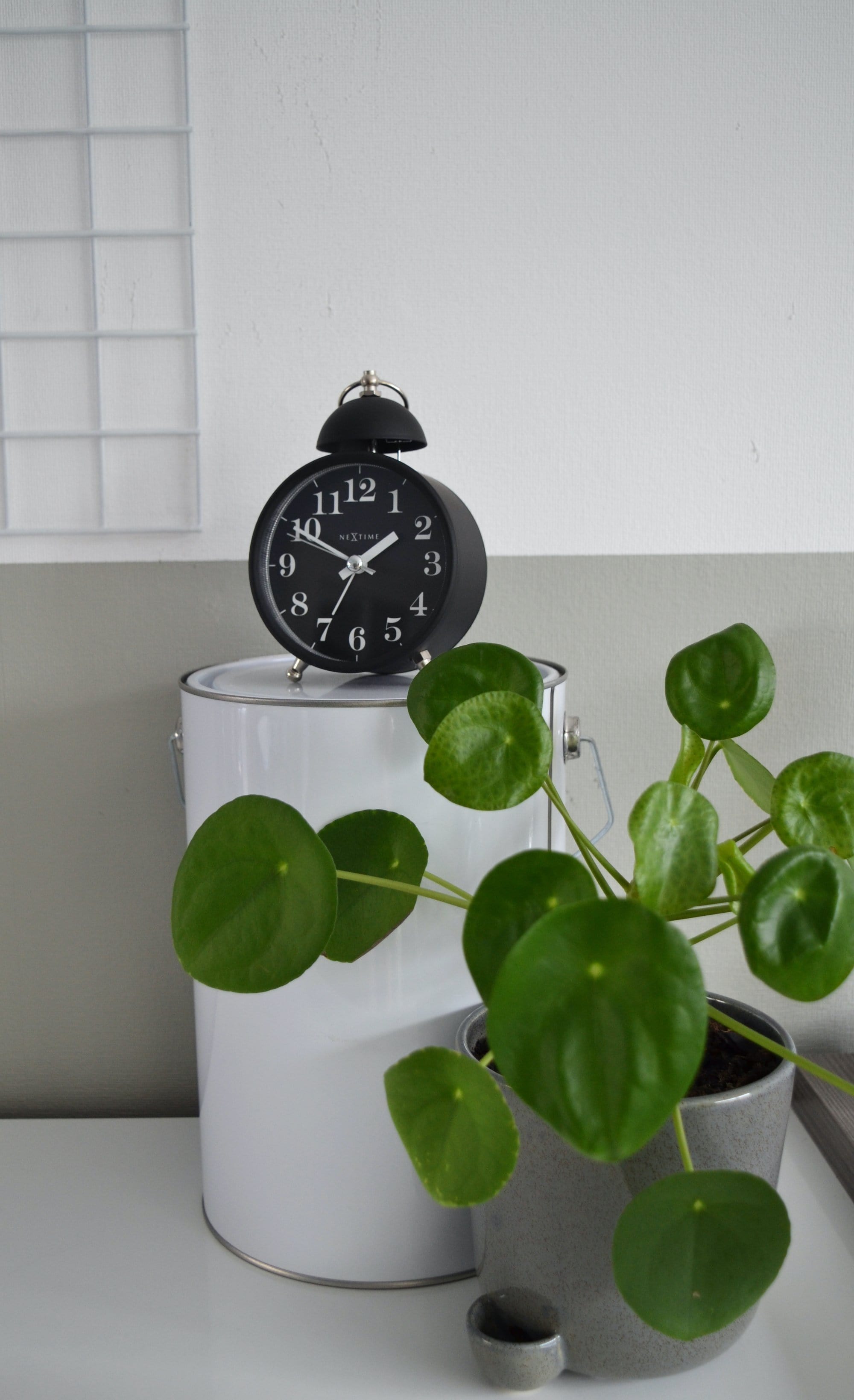 Alarm clock -  16 cm - Metal - Loud Alarm- 'Single Bell' - Goat Corp