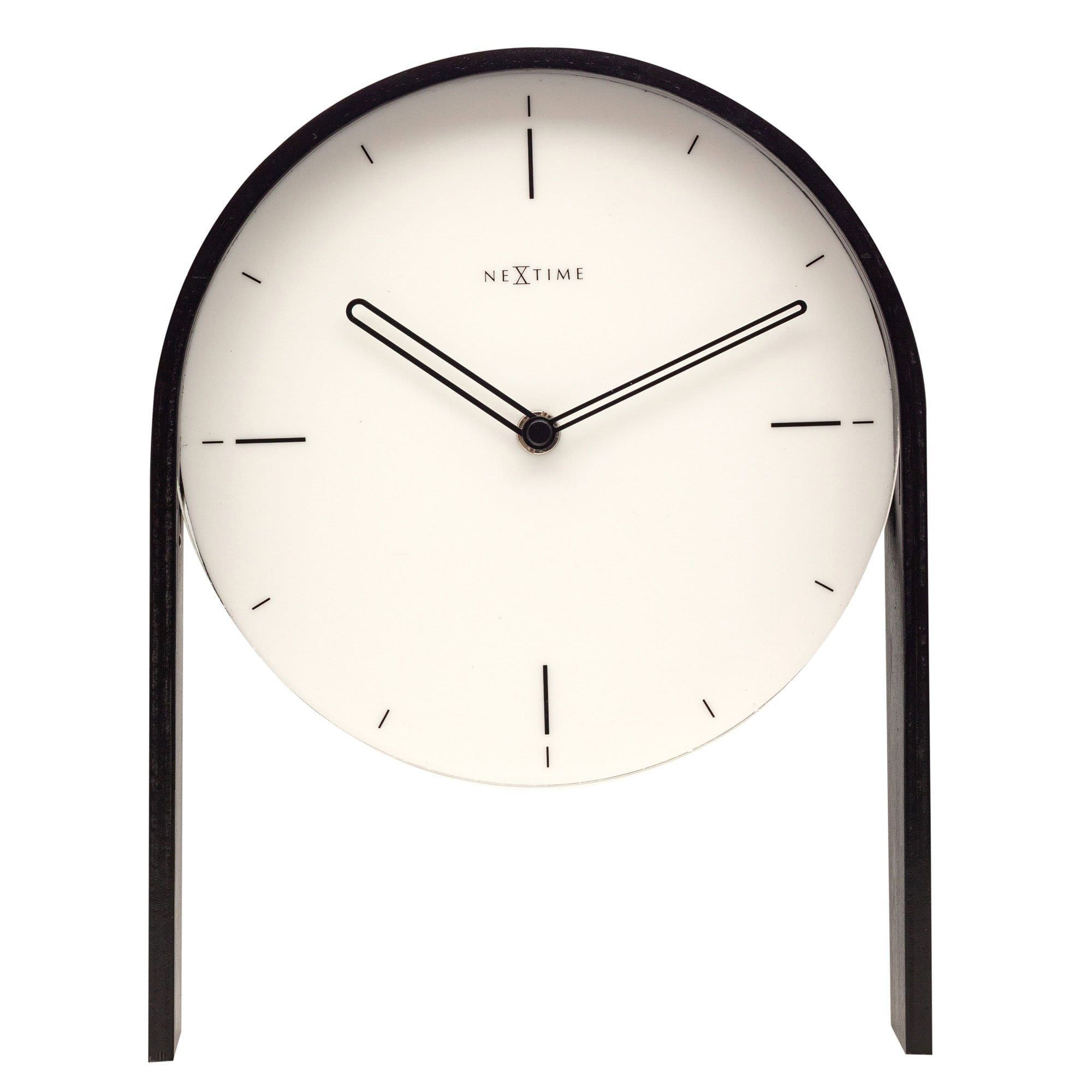 Table clock - 27 x 21 x 6,5 cm - Wood - 'Noa Table' - Goat Corp