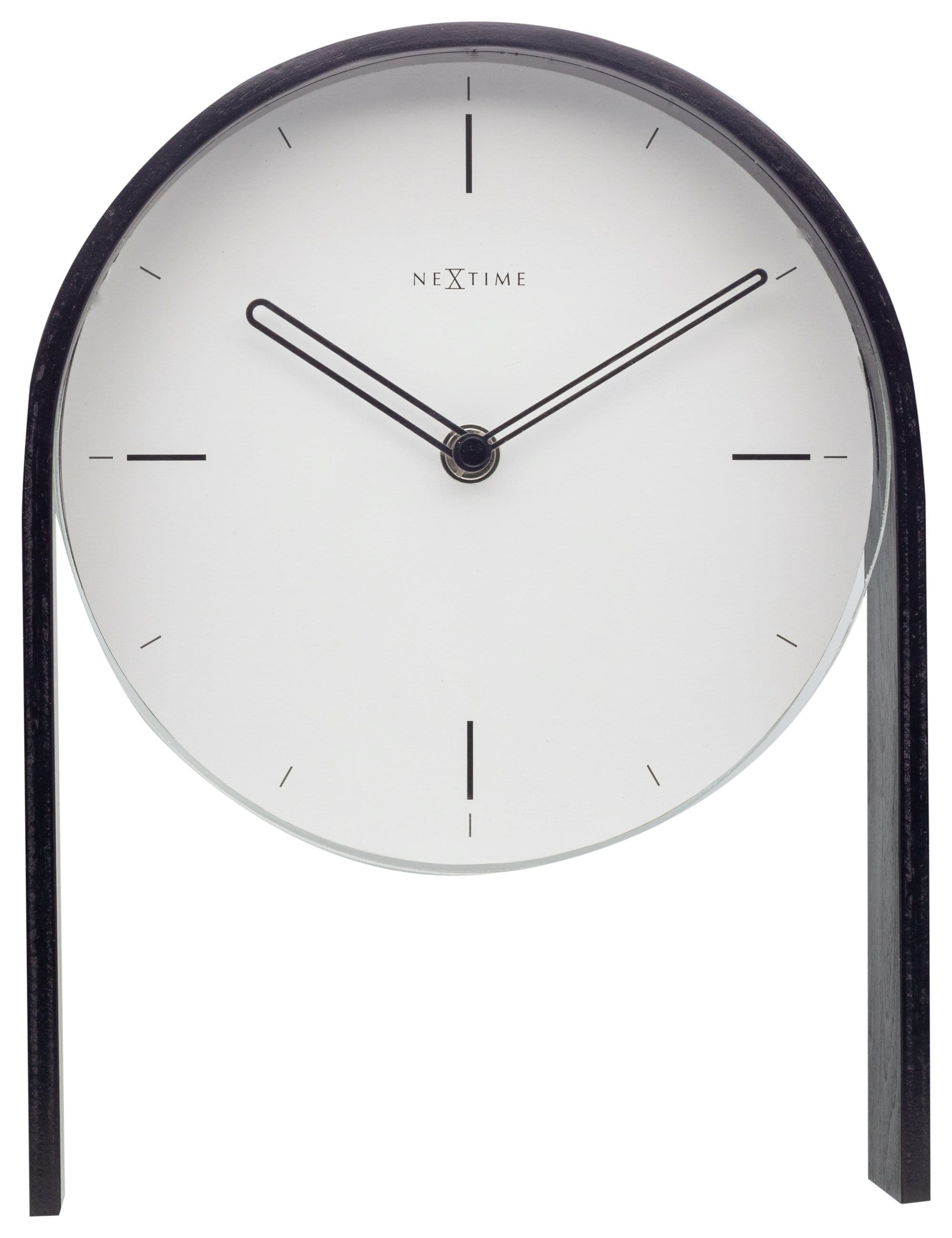Table clock - 27 x 21 x 6,5 cm - Wood - 'Noa Table' - Goat Corp