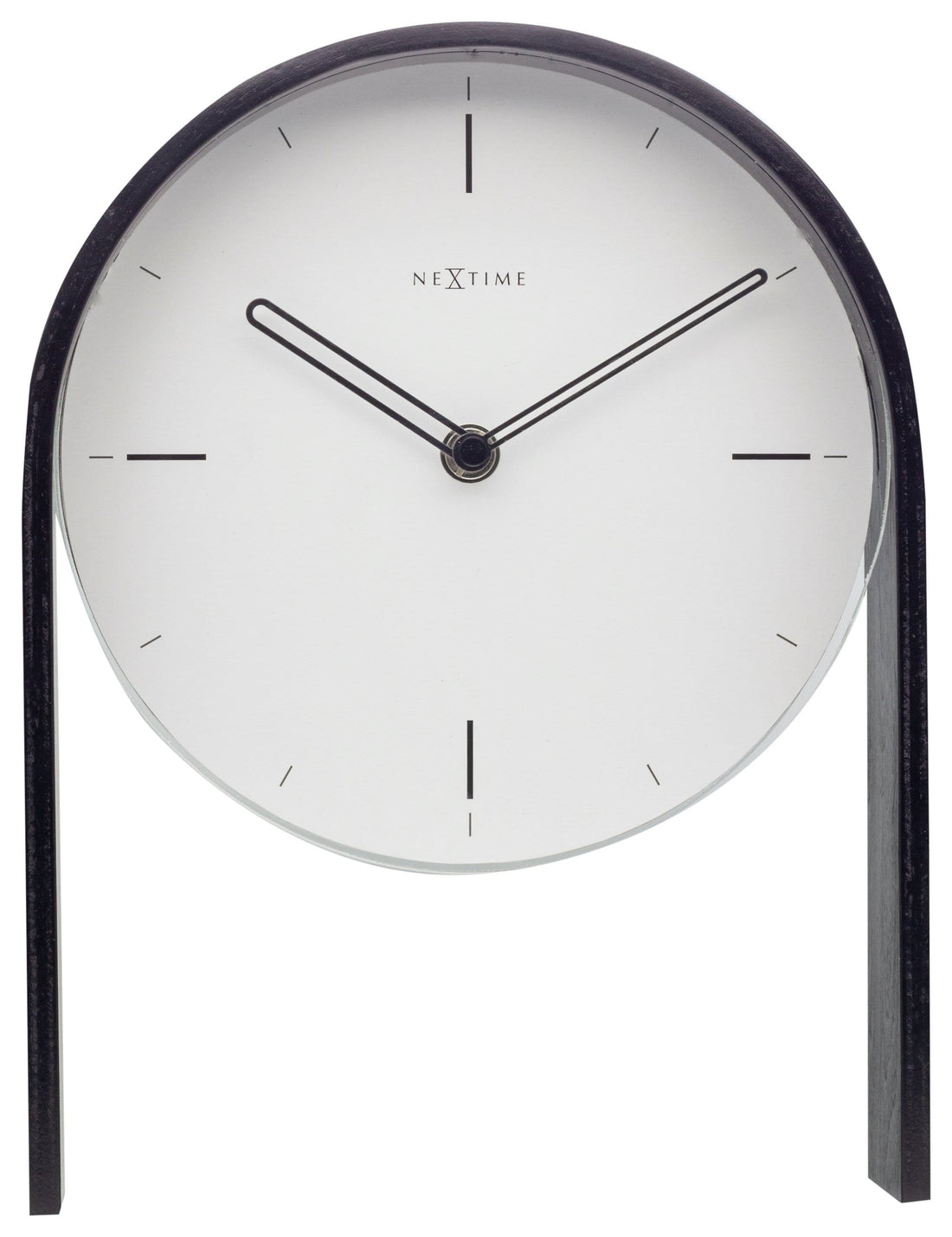 Table clock - 27 x 21 x 6,5 cm - Wood - 'Noa Table' - Goat Corp