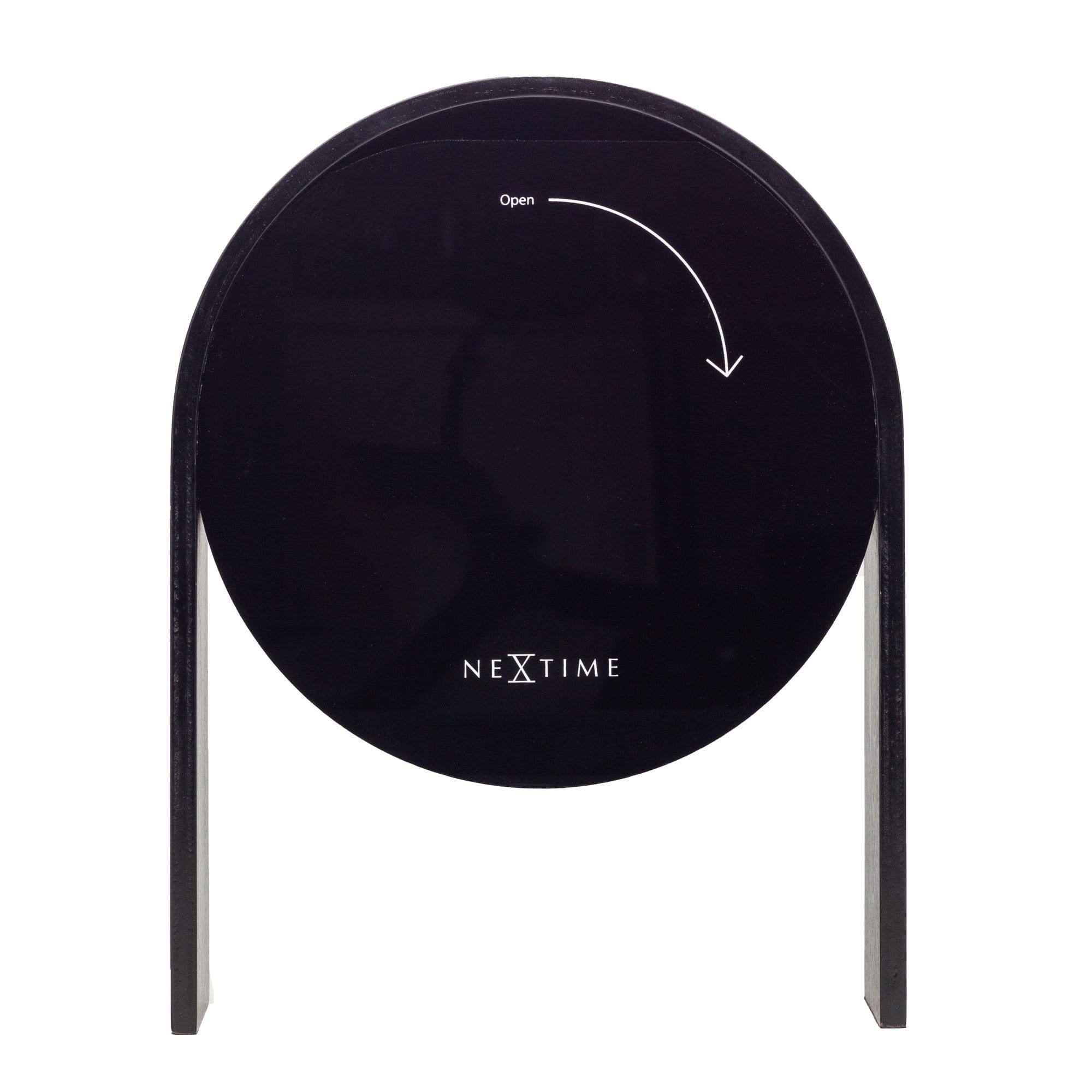 Table clock - 27 x 21 x 6,5 cm - Wood - 'Noa Table' - Goat Corp