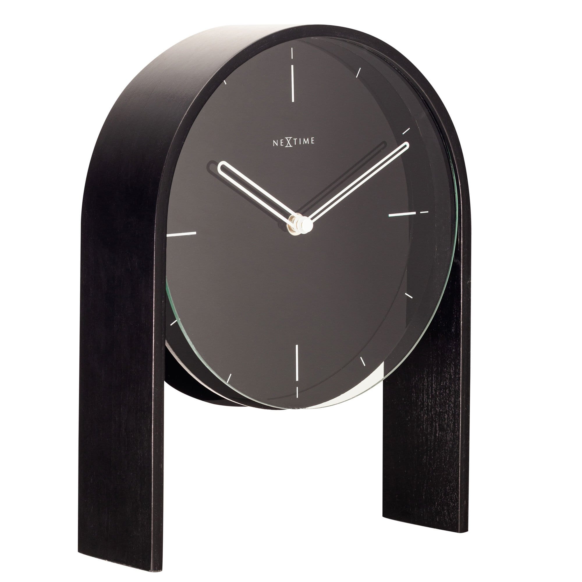Table clock - 27 x 21 x 6,5 cm - Wood - 'Noa Table' - Goat Corp