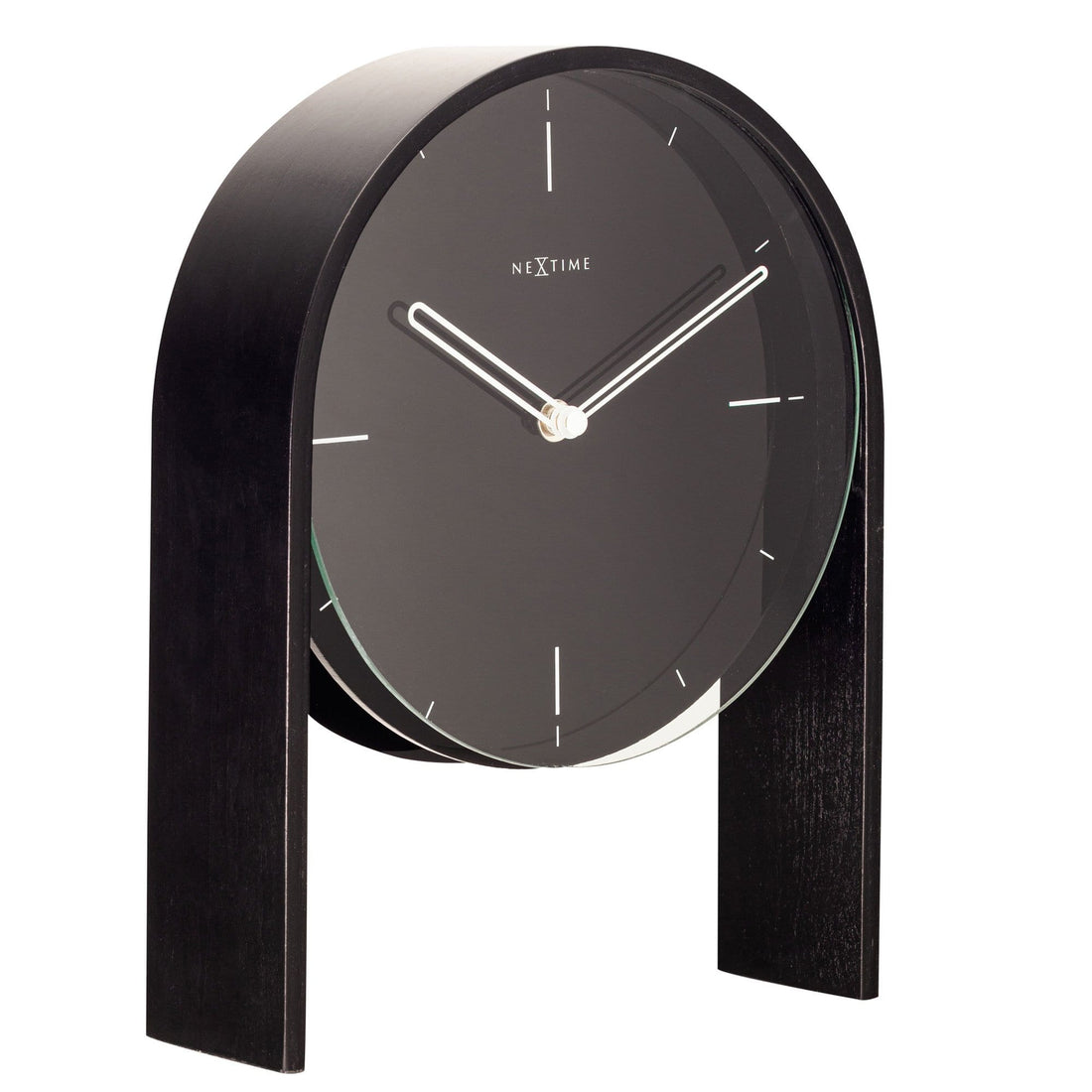 Table clock - 27 x 21 x 6,5 cm - Wood - 'Noa Table' - Goat Corp