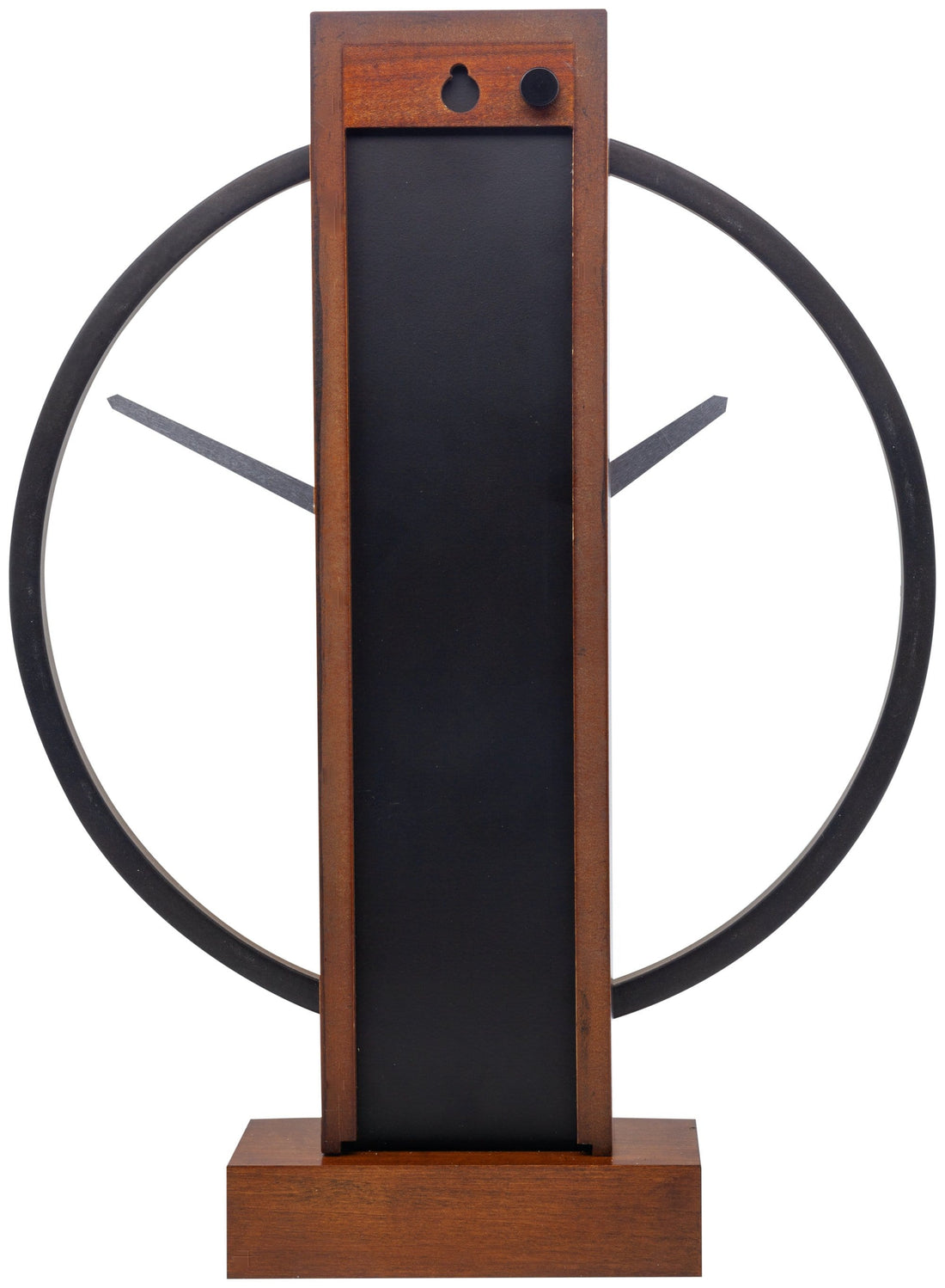 Table / Wall clock - 34 x 27 cm - Wood/Steel -  'Carl Small' - Goat Corp