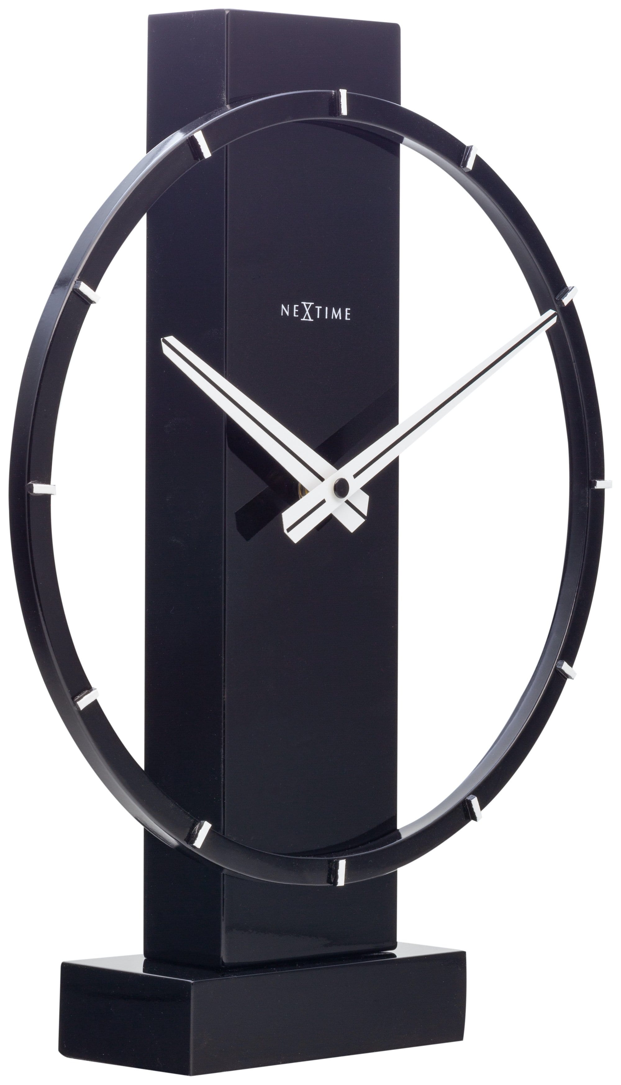 Table / Wall clock - 34 x 27 cm - Wood/Steel - 'Carl Small' - Goat Corp